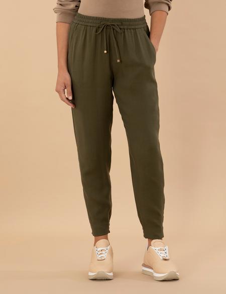 Kahverengi Carrot Fit Kumaş Pantolon - 50273098016