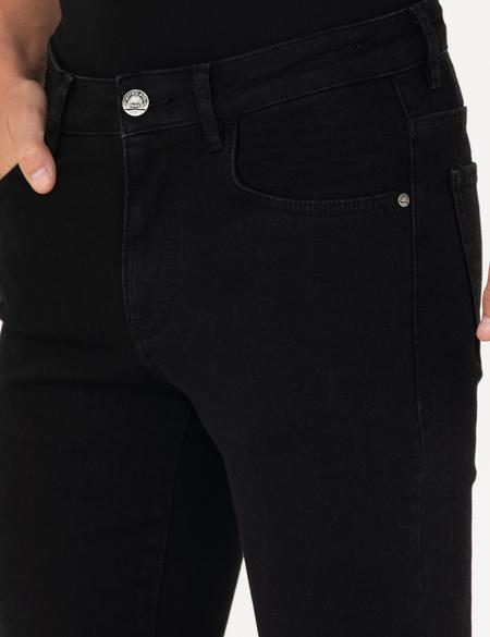 Siyah Slim Fit Jean Pantolon - 50274214080