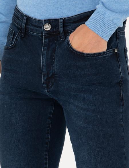 Lacivert Slim Fit Jean Pantolon - 50274375008
