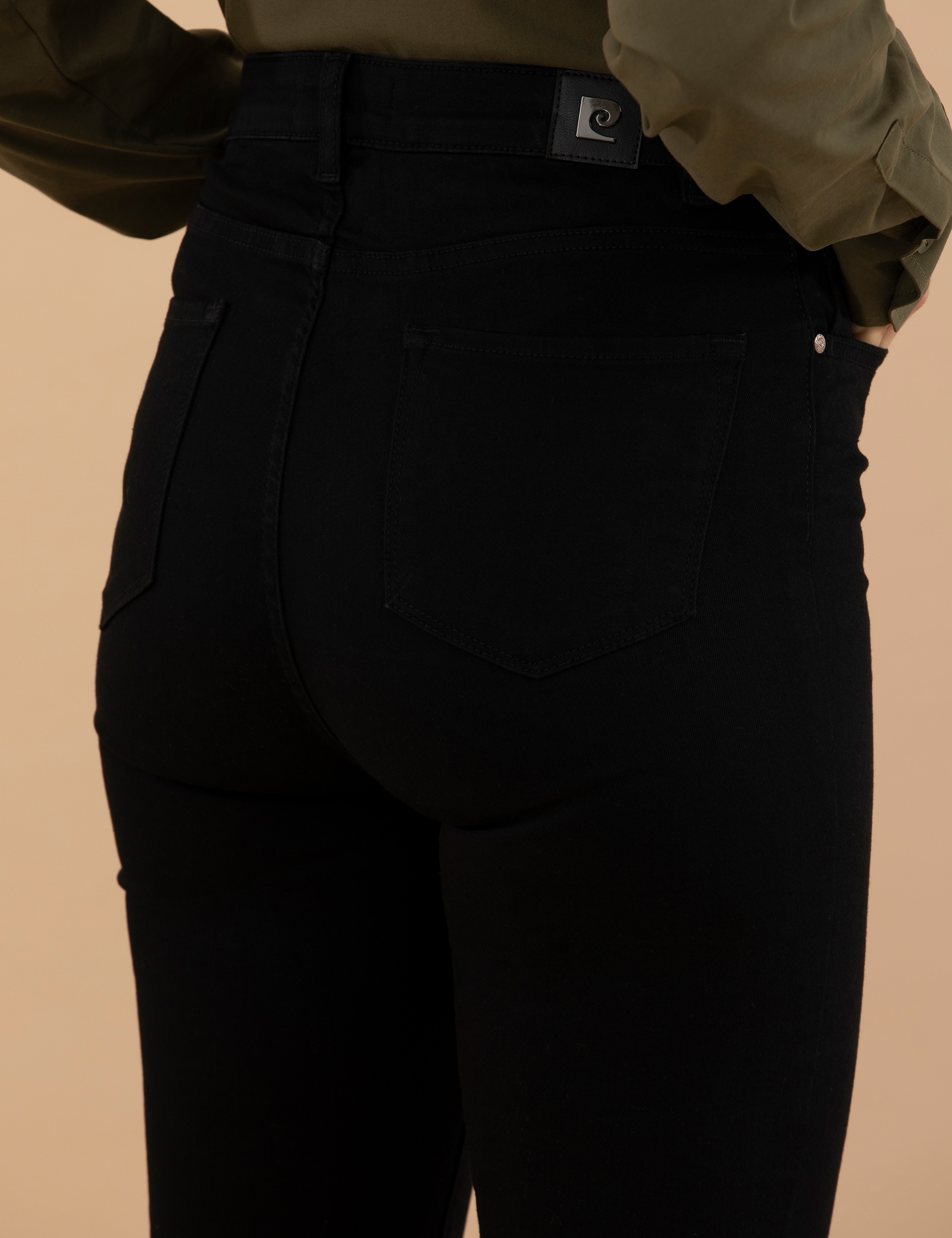 Pierre Cardin Siyah Skinny Fit Jean Pantolon görsel 7