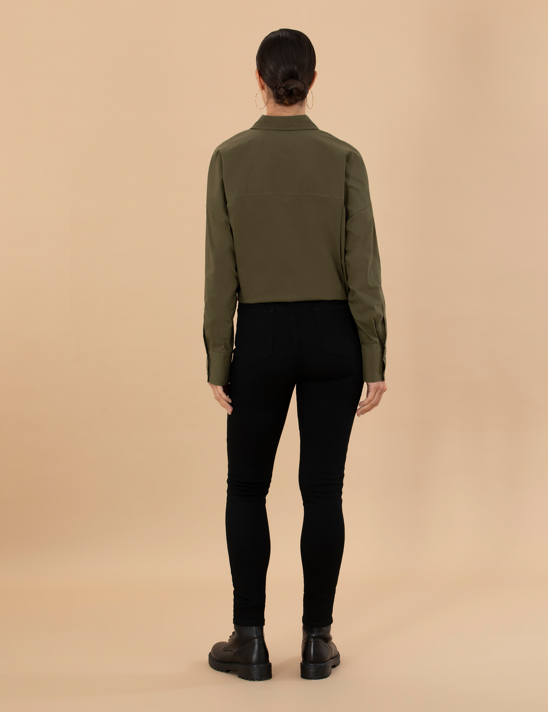 Pierre Cardin Siyah Skinny Fit Jean Pantolon görsel 4