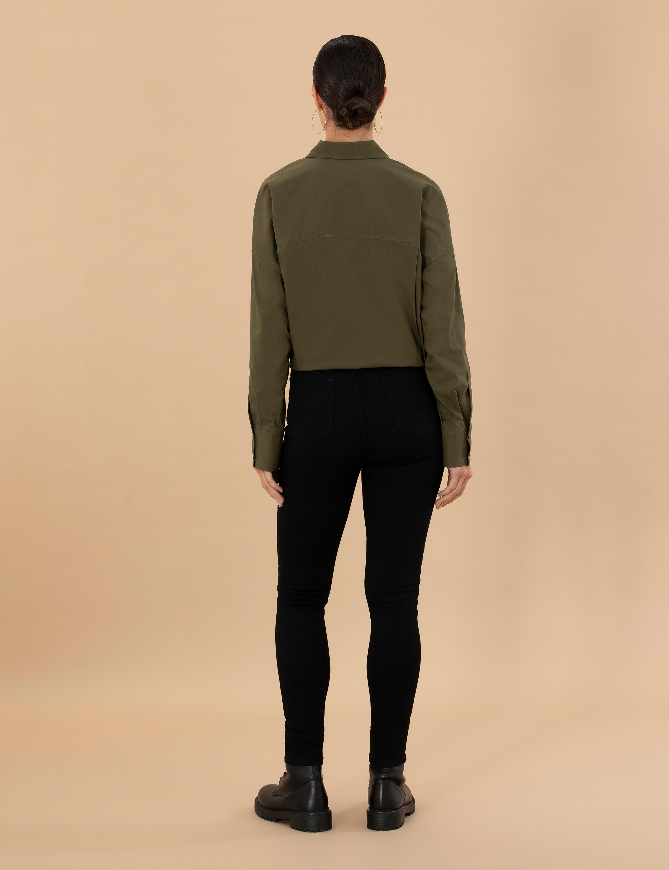 Siyah Skinny Fit Jean Pantolon