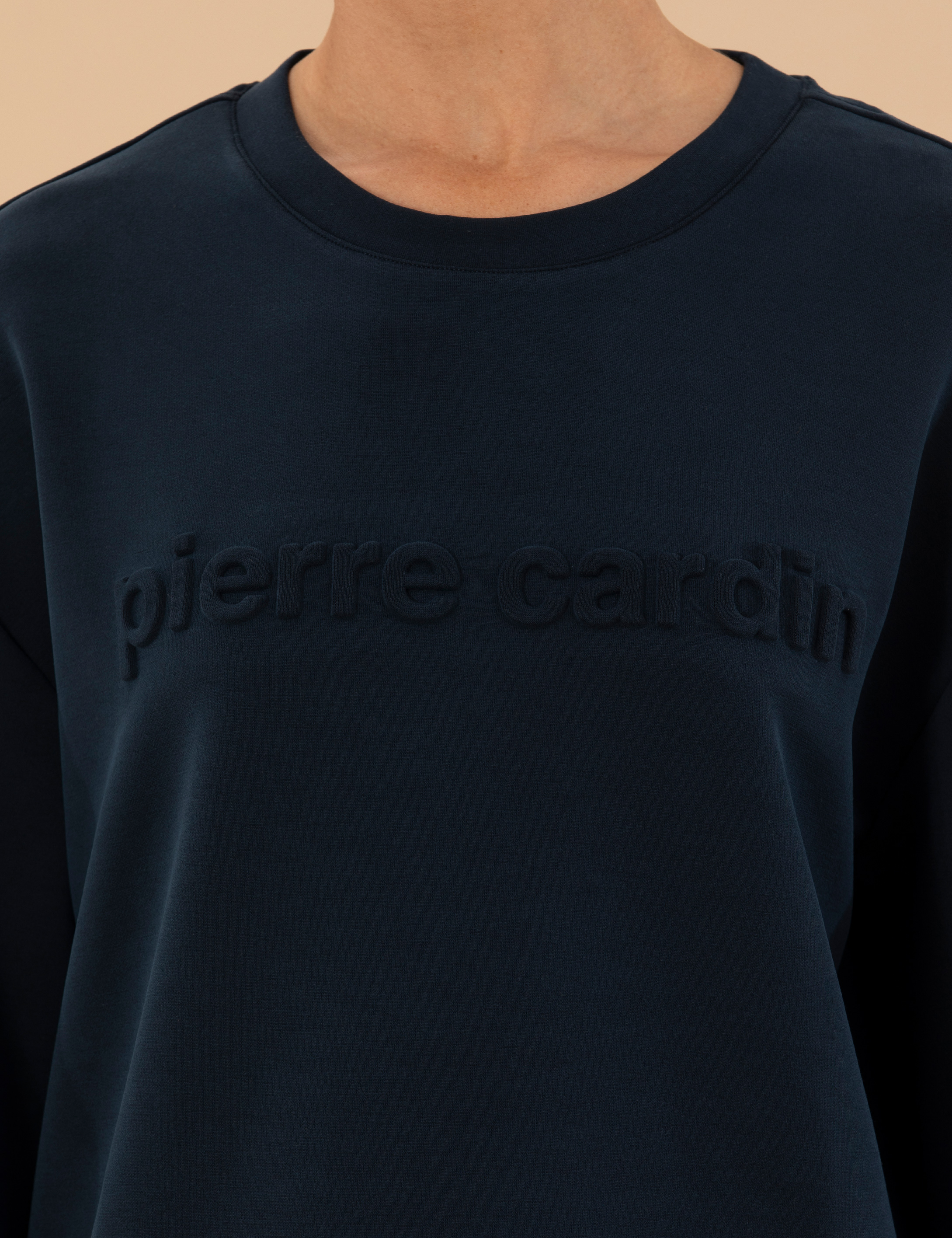 Lacivert Comfort Fit Sweatshirt - Image 7