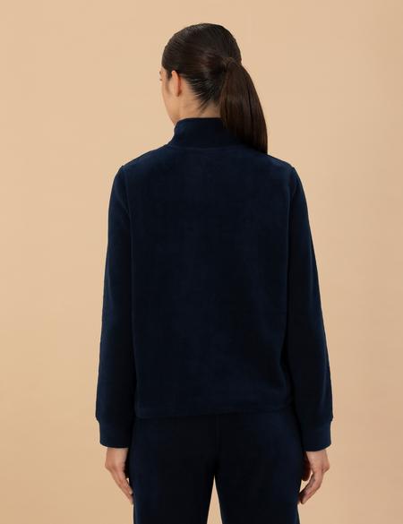 Koyu Lacivert Regular Fit Polar Sweatshirt - 50277724026