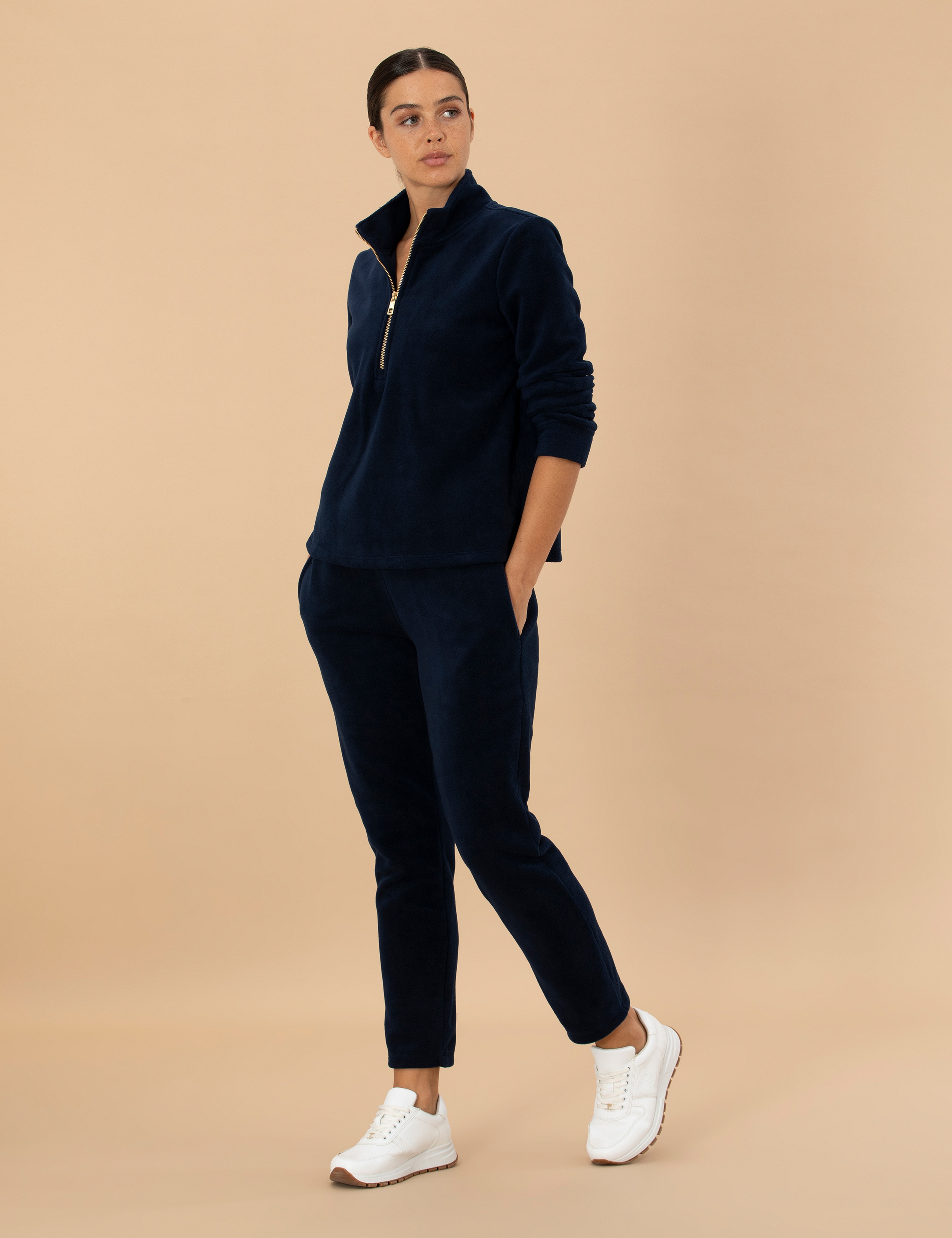 Koyu Lacivert Regular Fit Eşofman Altı - Image 3