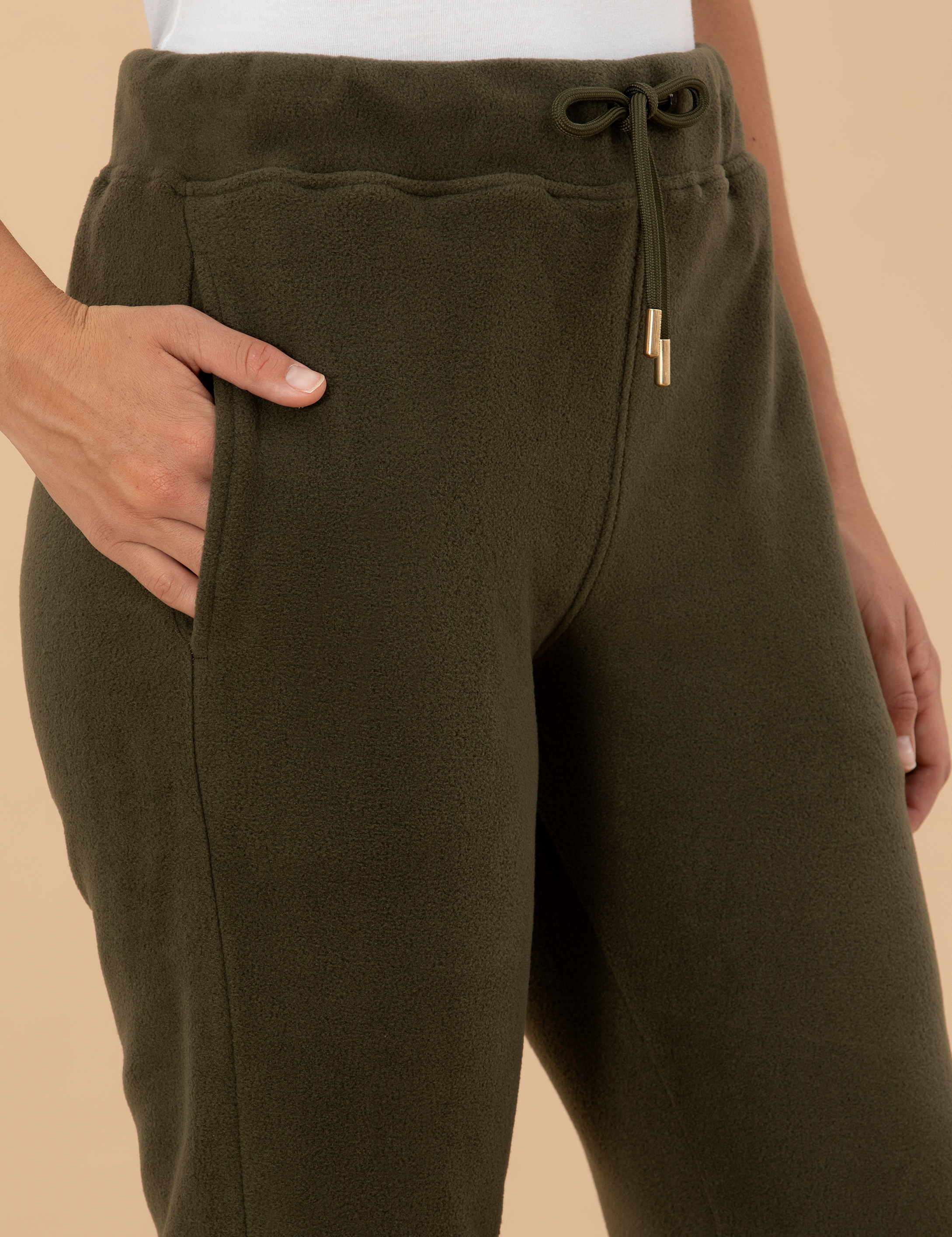 Haki Regular Fit Eşofman Altı - Image 5