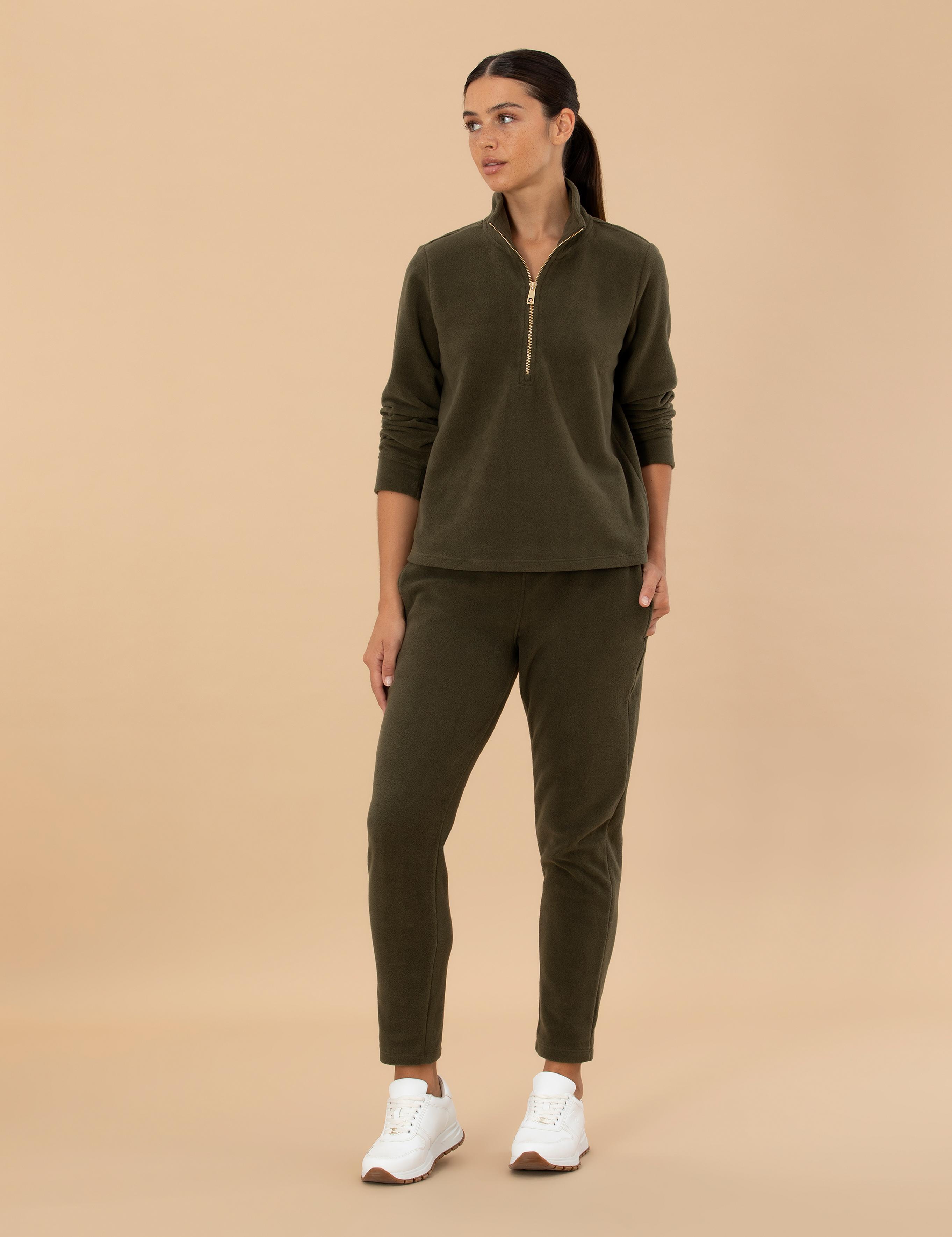 Haki Regular Fit Eşofman Altı