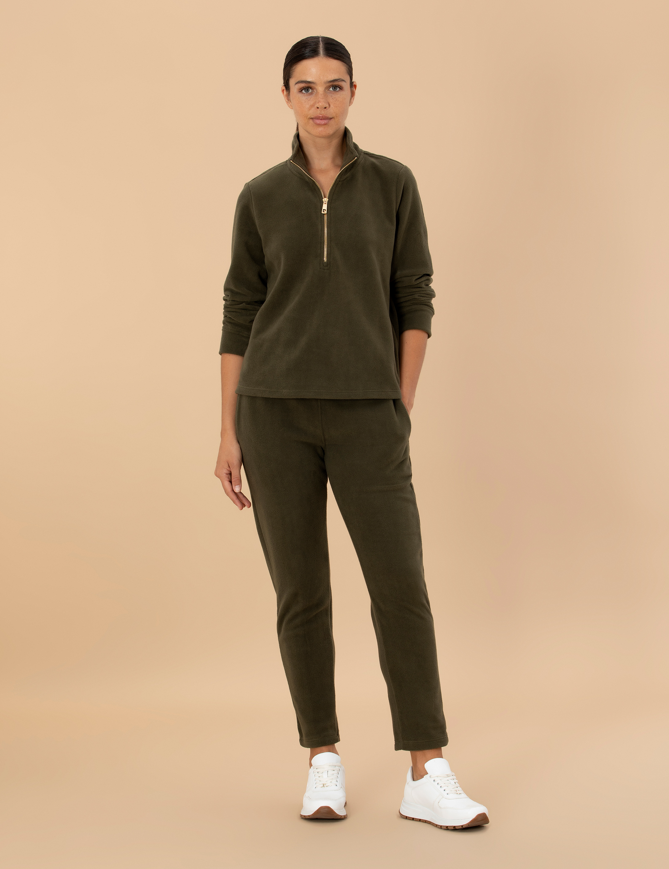 Haki Regular Fit Eşofman Altı