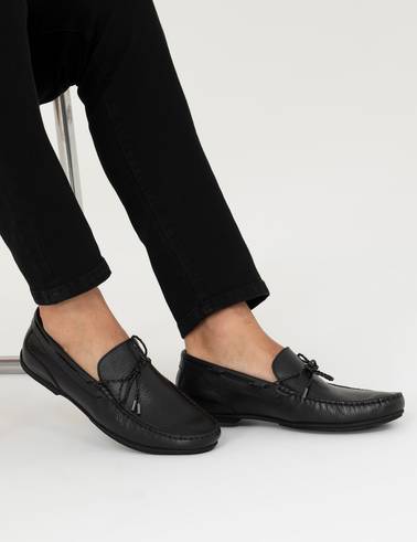 Siyah Loafer Ayakkabı