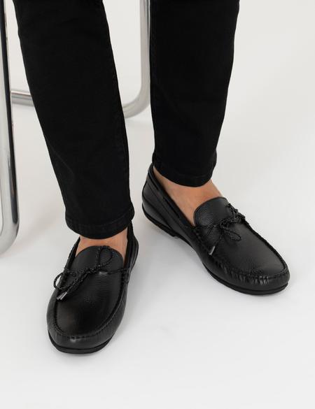 Siyah Loafer Ayakkabı - 50267886014
