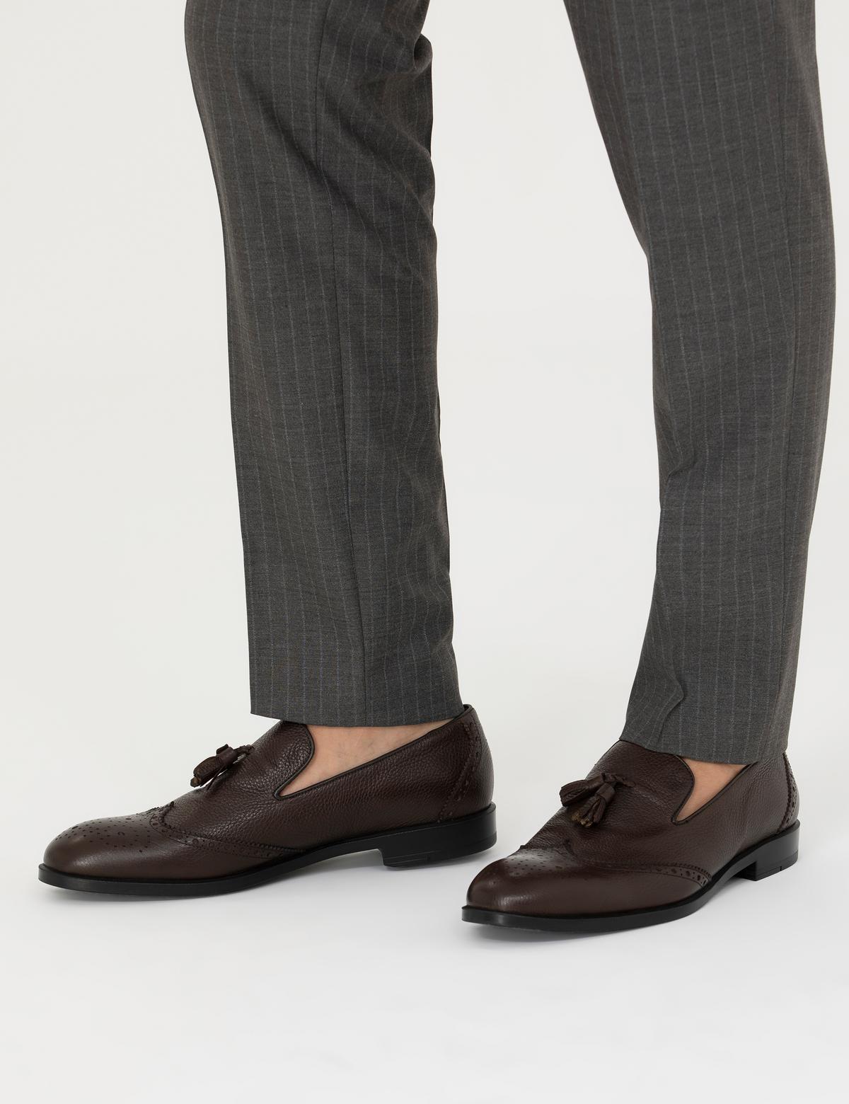 Kahverengi Klasik Ayakkabı - 50267889002