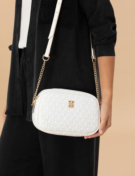 Beyaz Çapraz Çanta - 50282125002