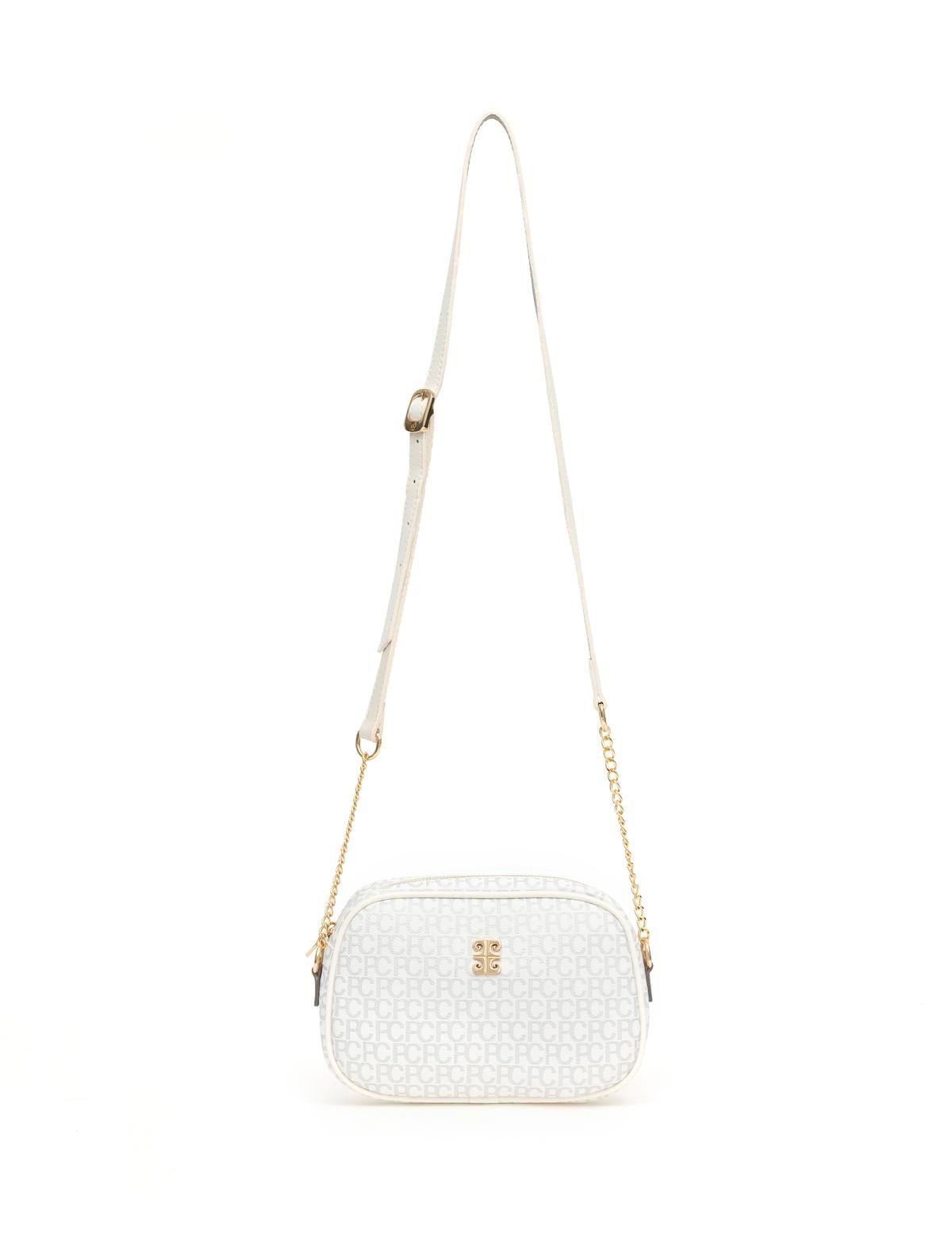 Beyaz Çapraz Çanta - 50282125002