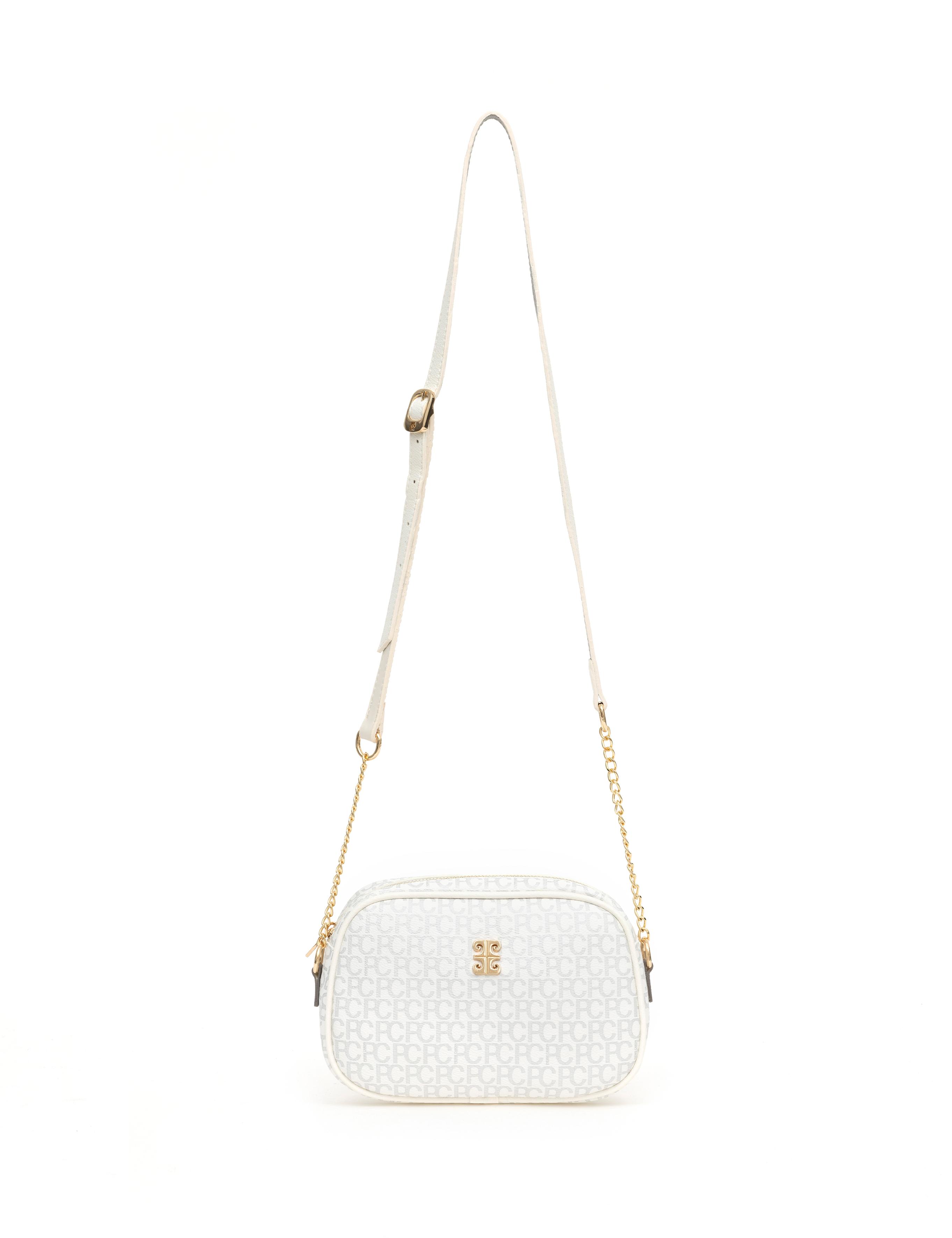 Beyaz Çapraz Çanta