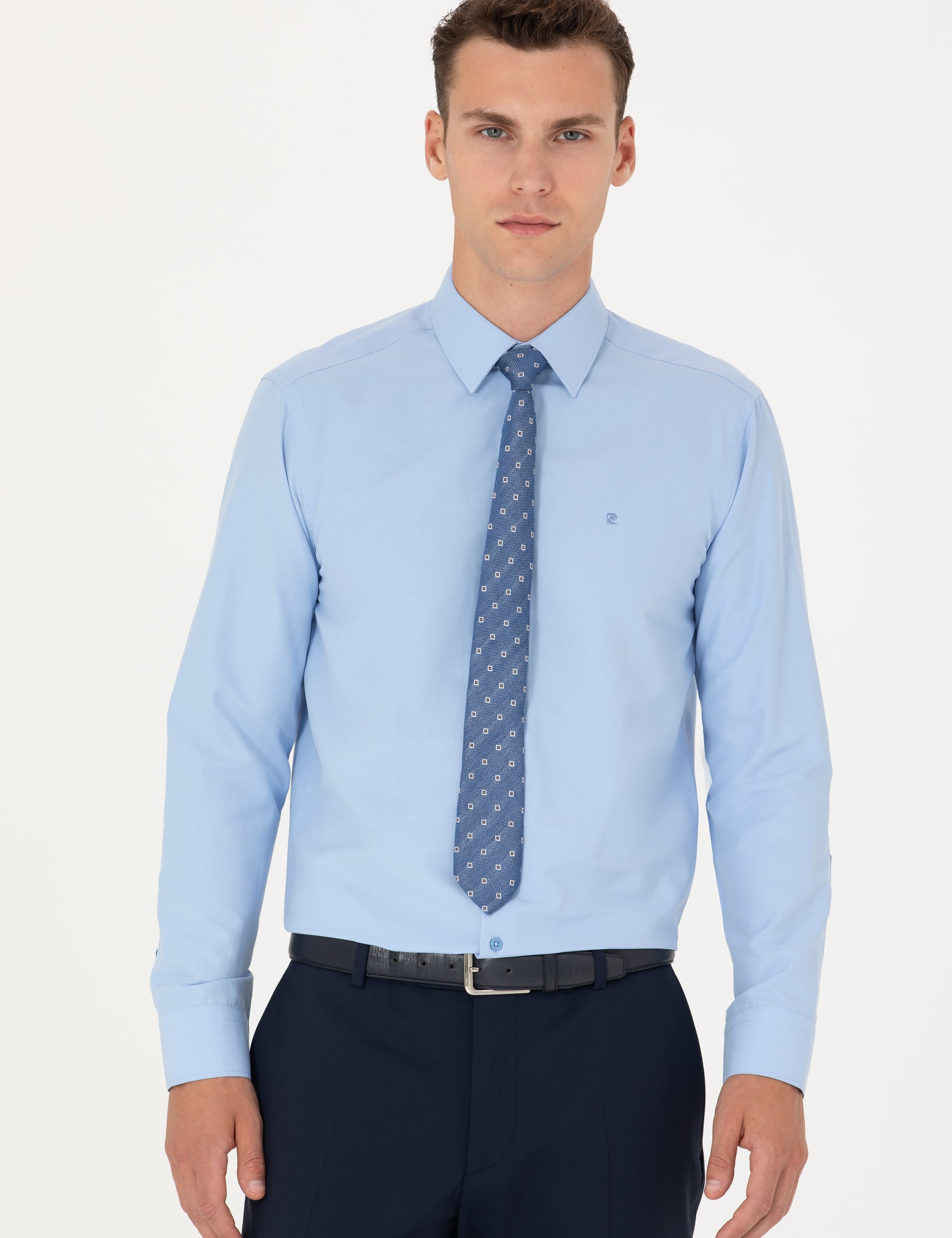 Mavi Regular Fit Uzun Kollu Basic Gömlek