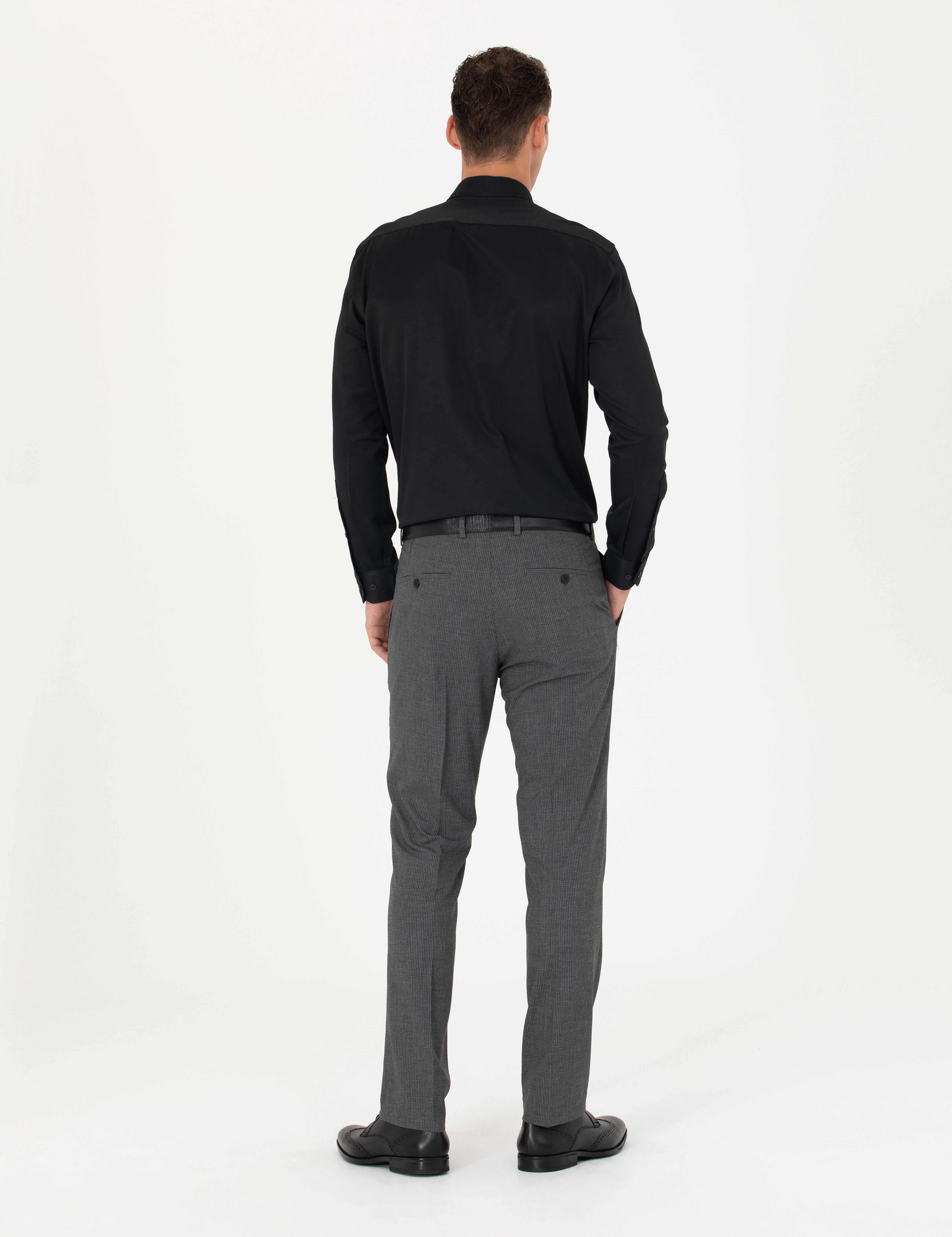 Füme Slim Fit Kumaş Pantolon - Image 4