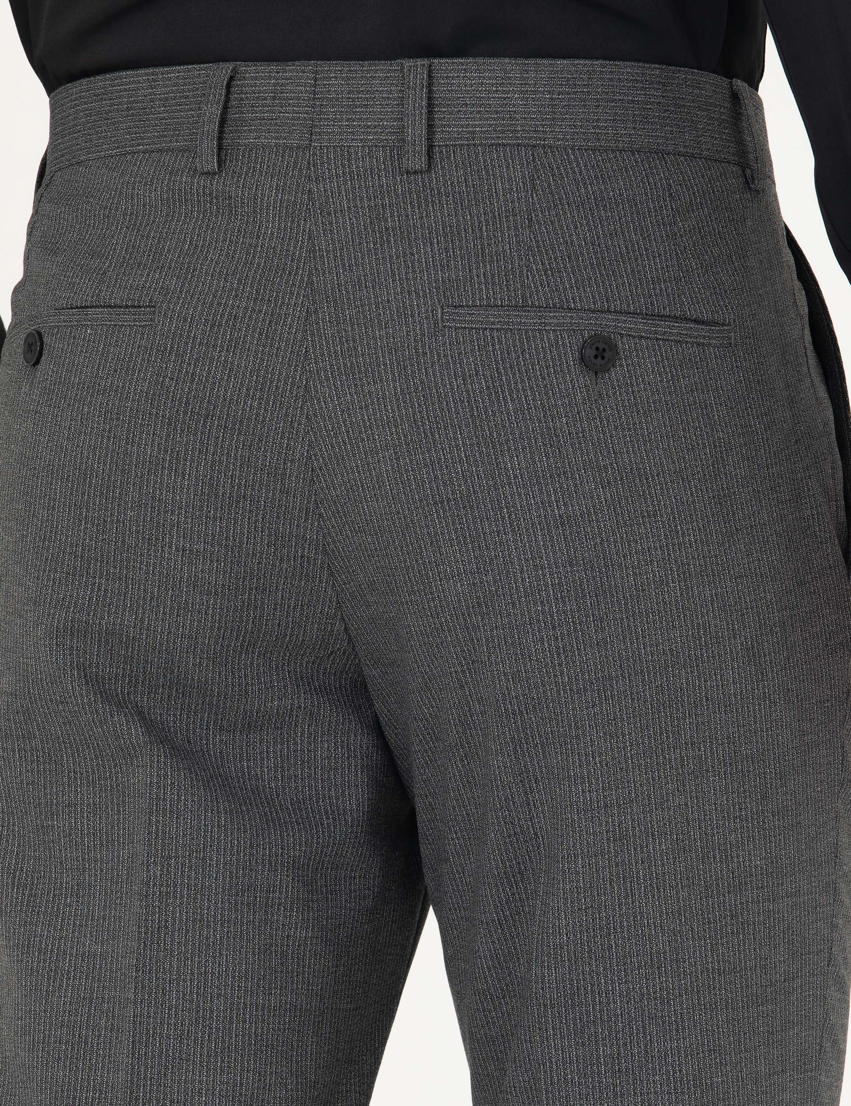 Füme Slim Fit Kumaş Pantolon