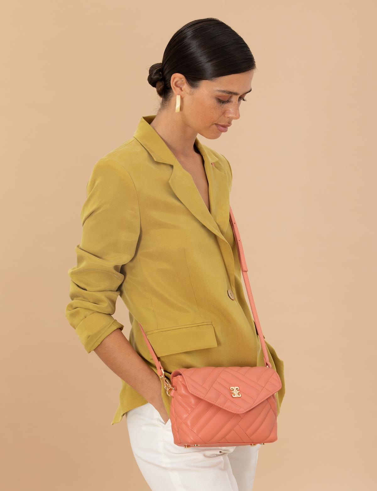 Mercan Çapraz  Çanta