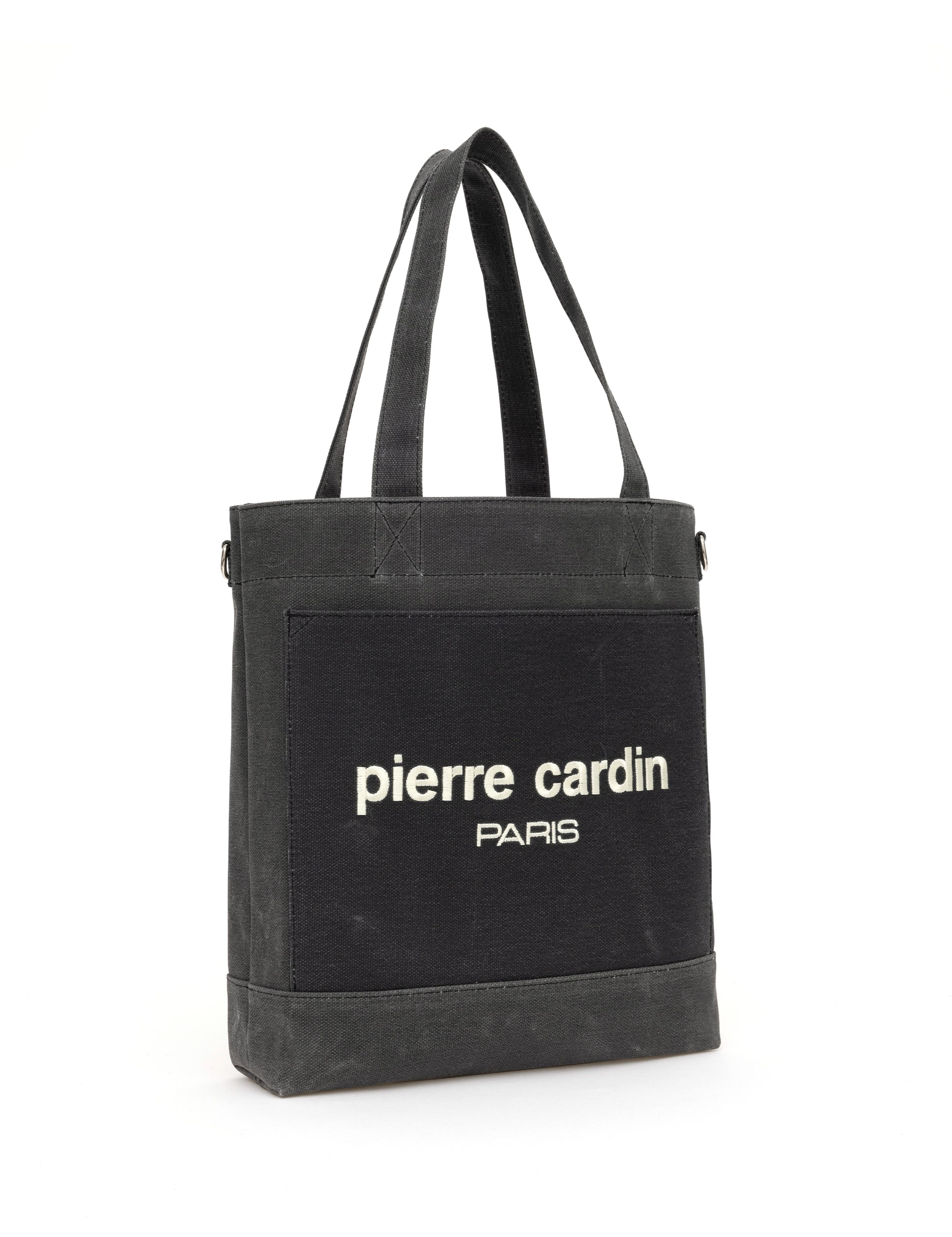 Siyah Kanvas Kol Çantası