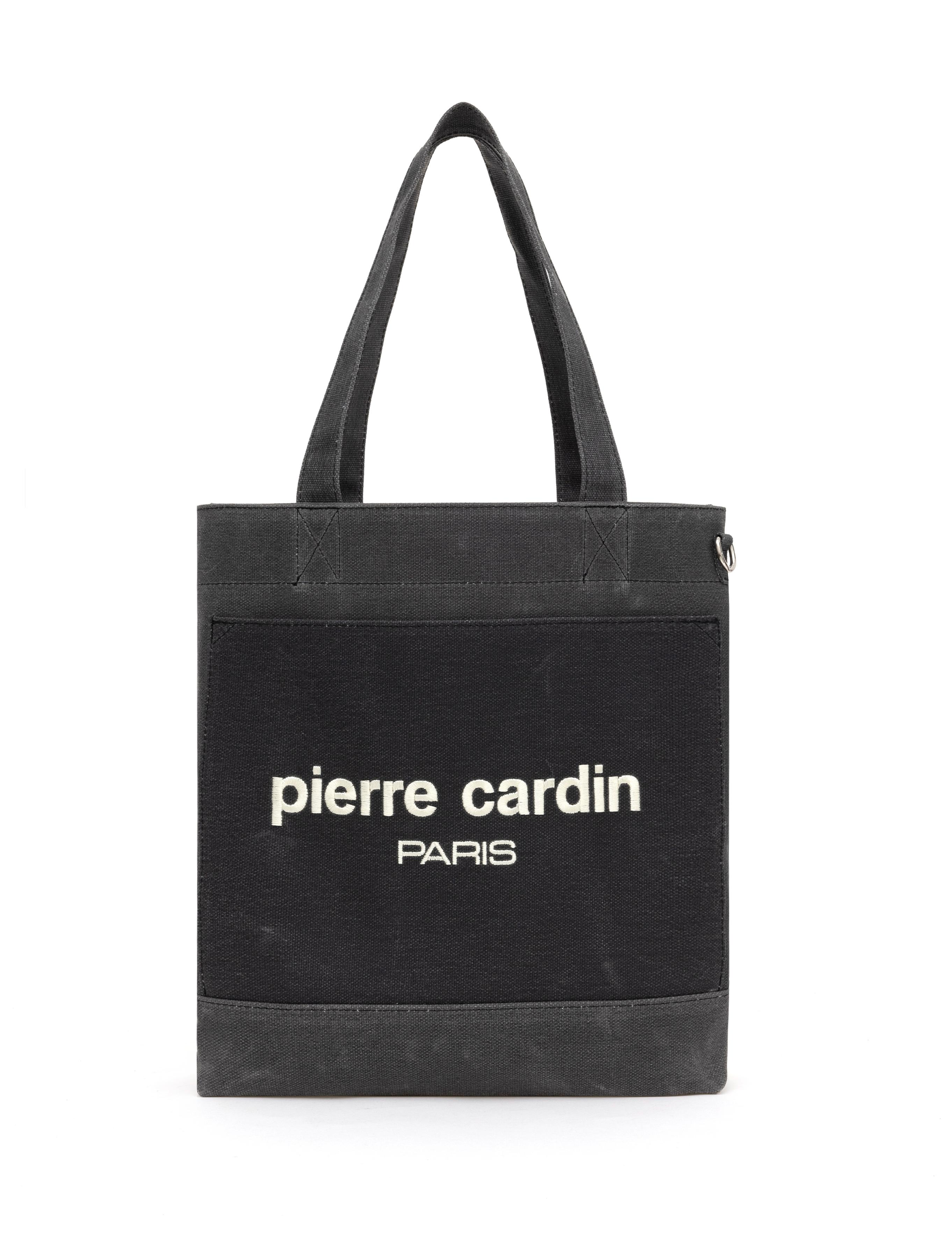 Siyah Kanvas Kol Çantası