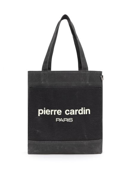 Siyah Kanvas Kol Çantası - 50282219001