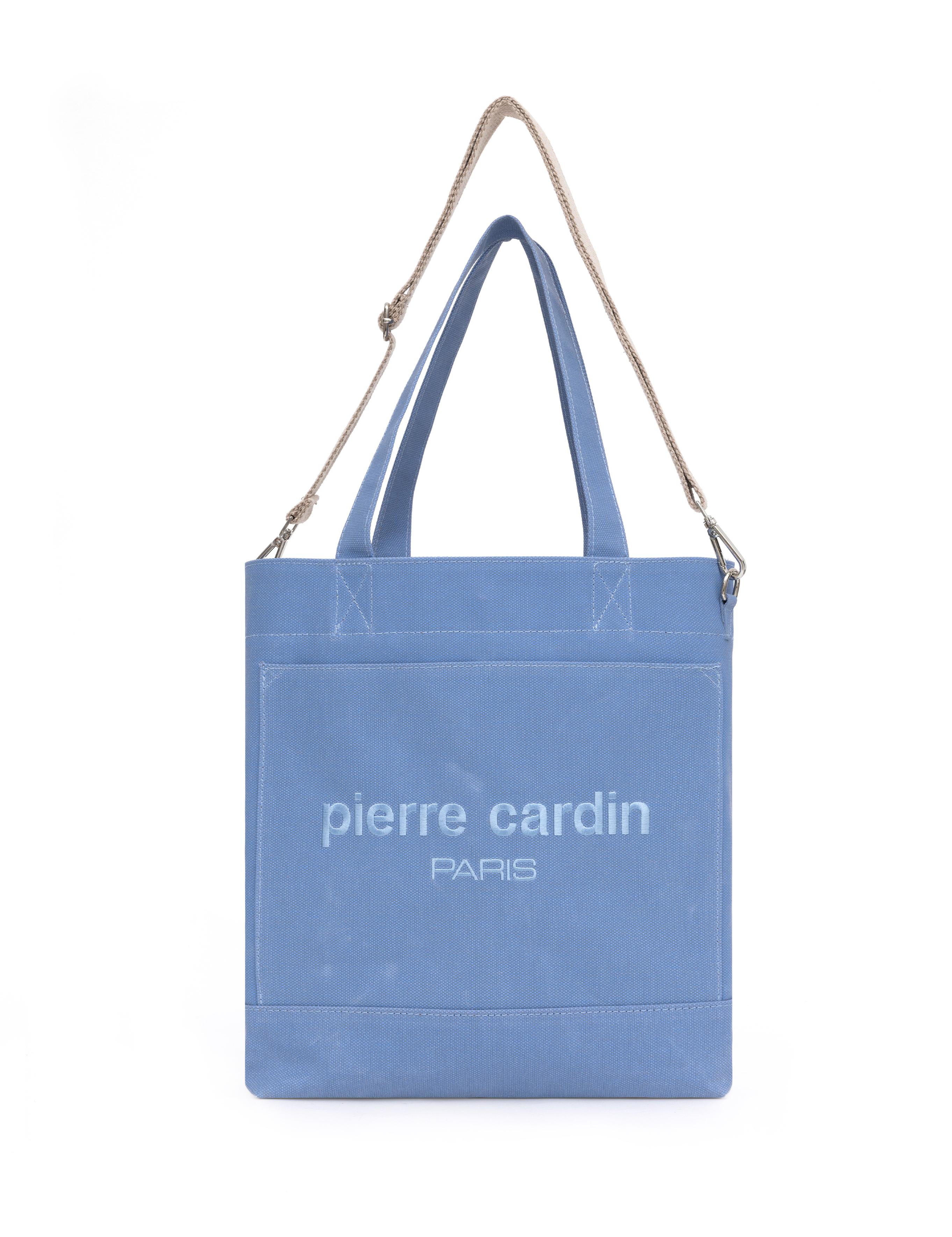 Mavi Kanvas Kol Çantası