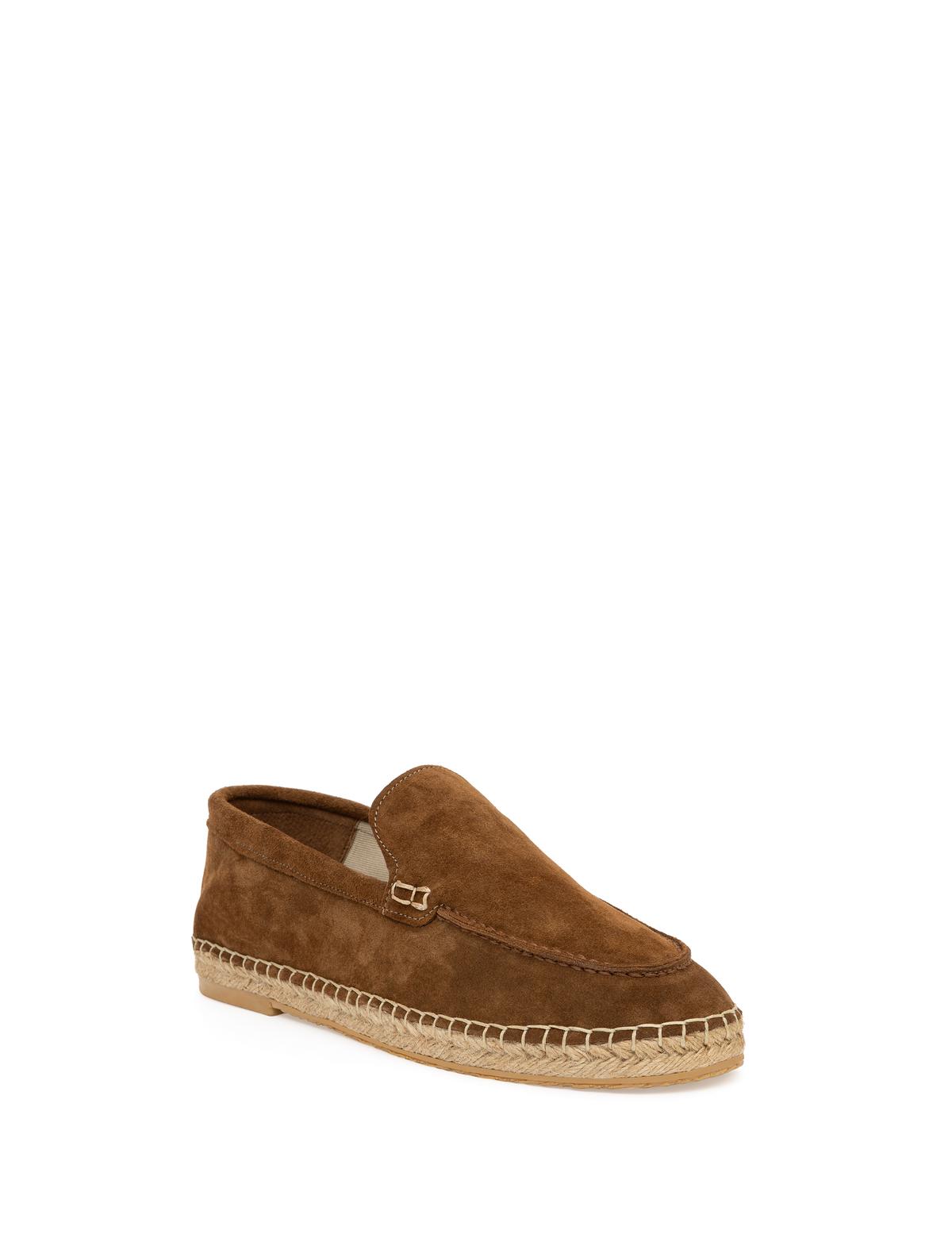 Kahverengi Espadril Ayakkabı - 50267883005