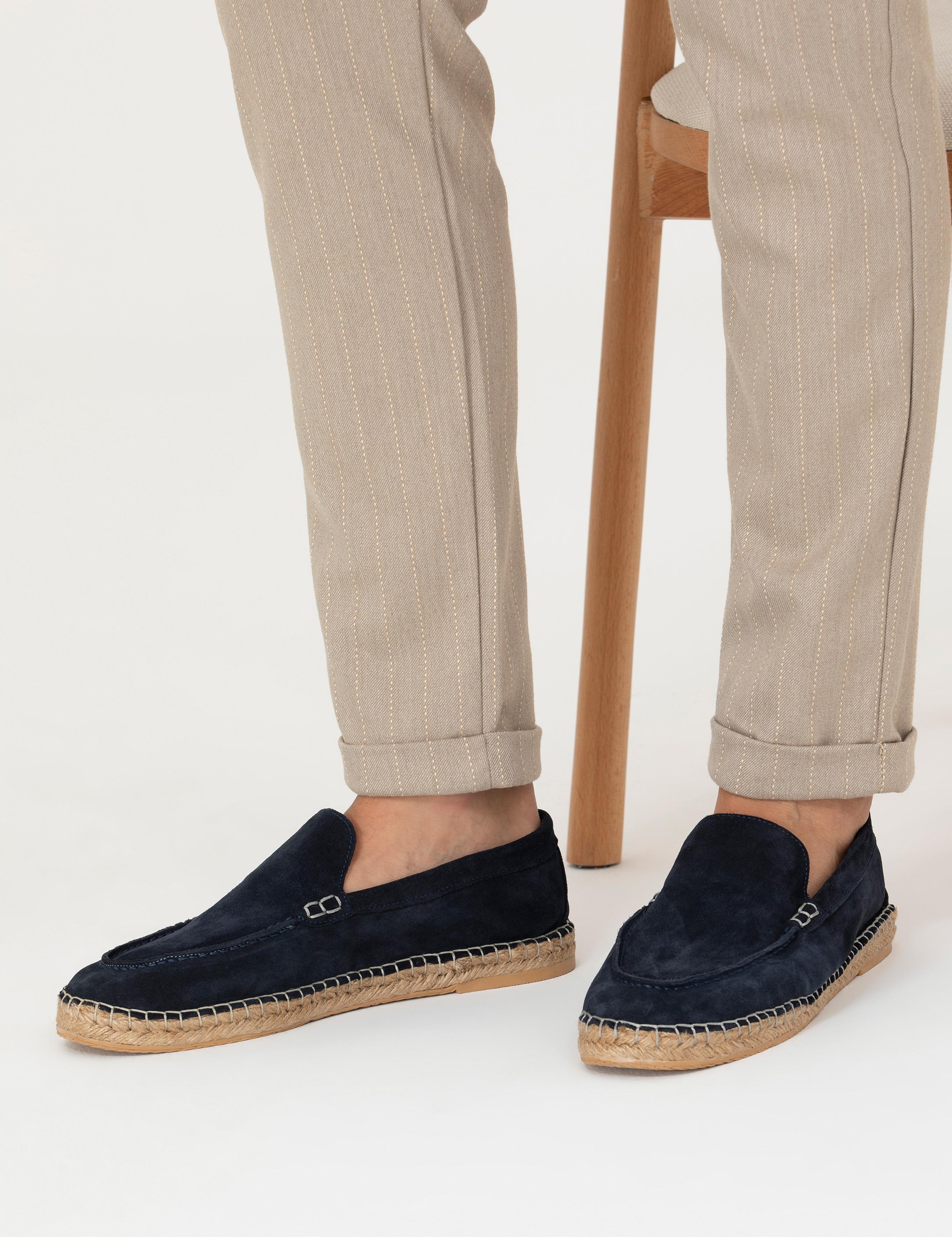 Lacivert Espadril Ayakkabı