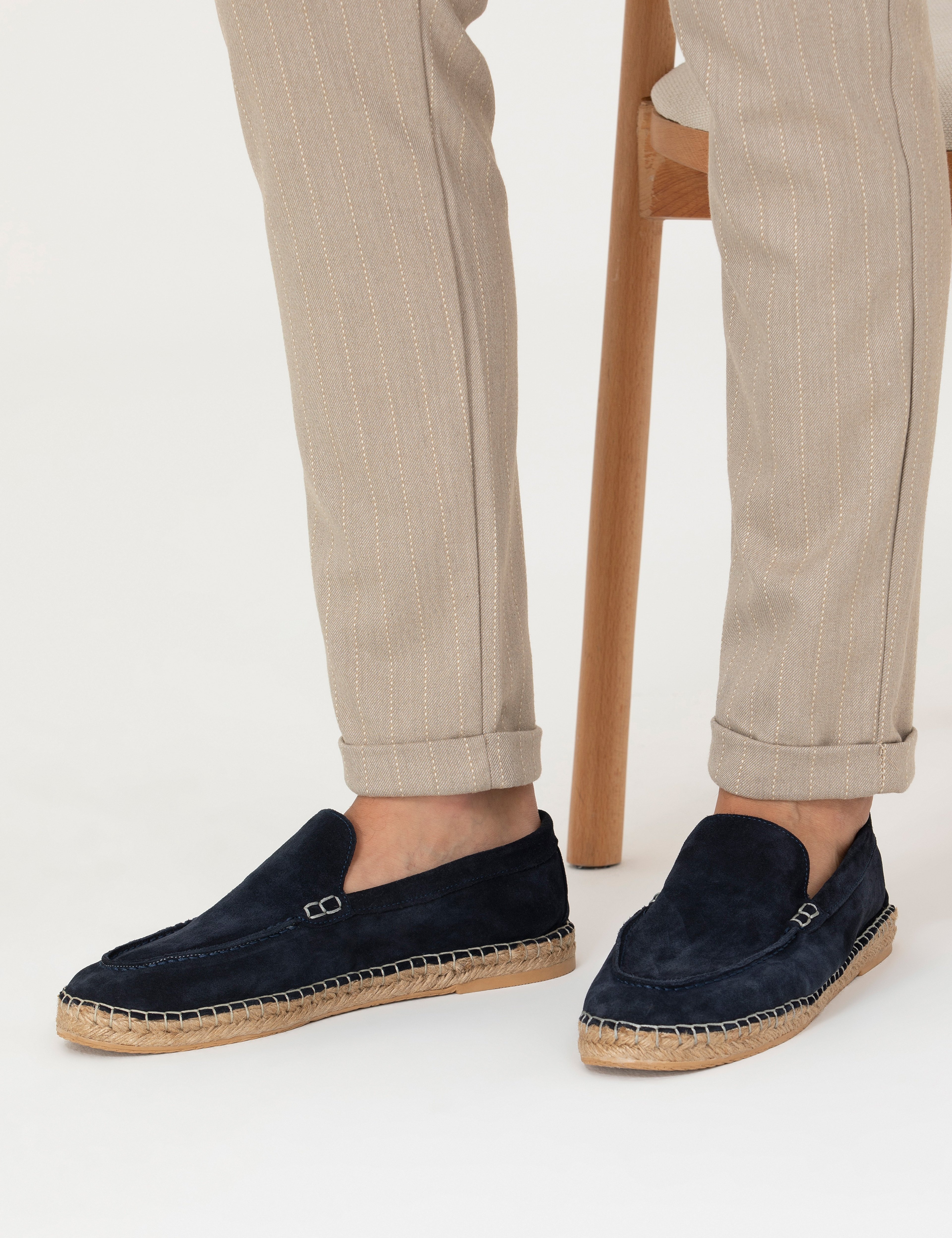 Lacivert Espadril Ayakkabı