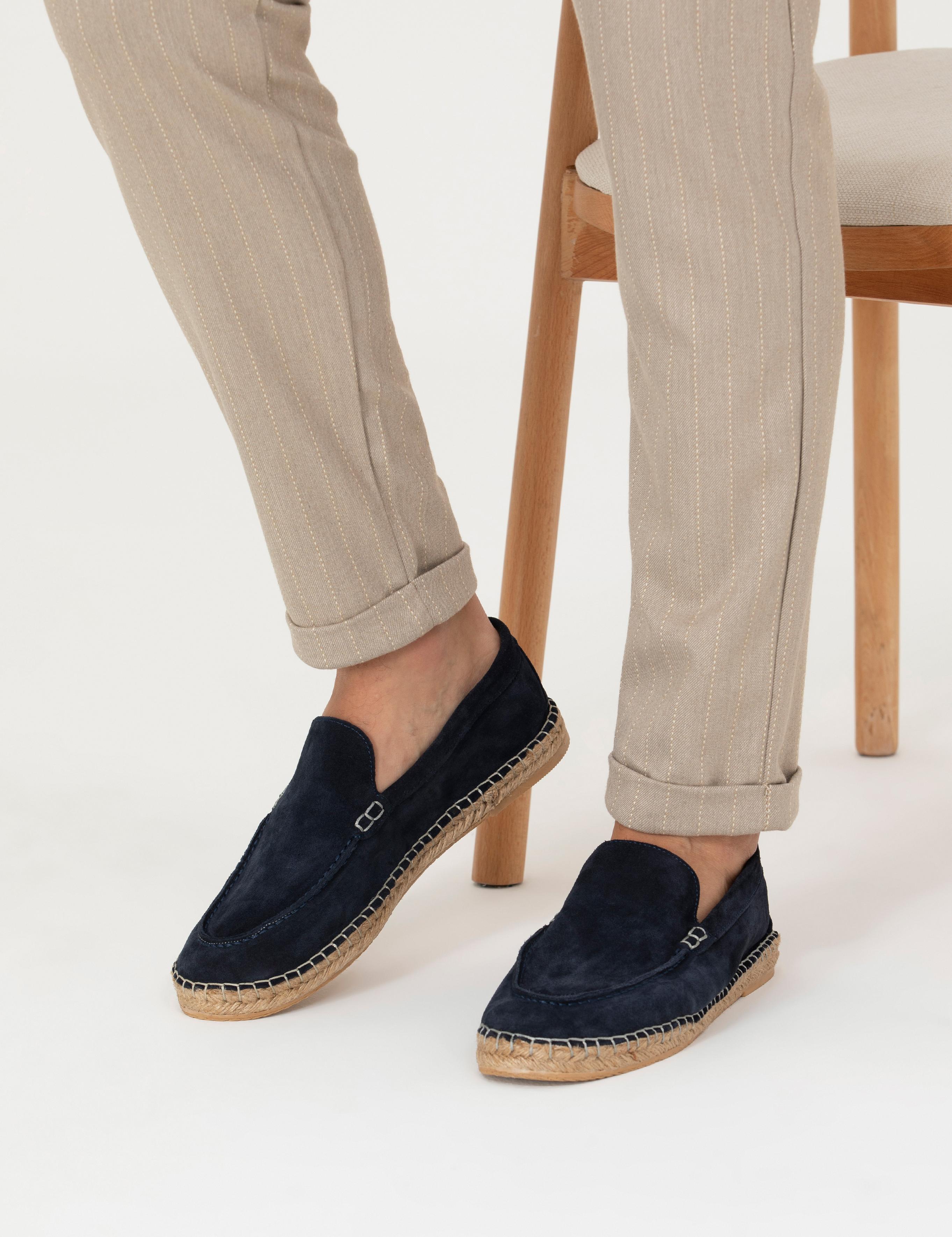 Lacivert Espadril Ayakkabı