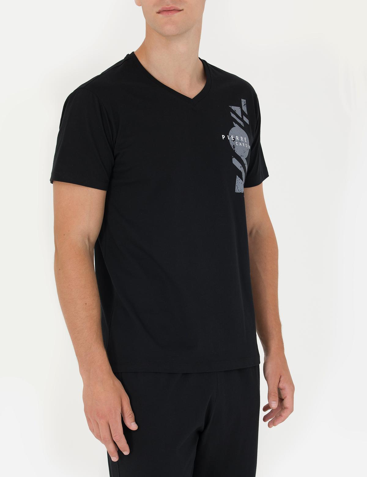 Siyah Kısakol Pijama Takımı - 50279135007