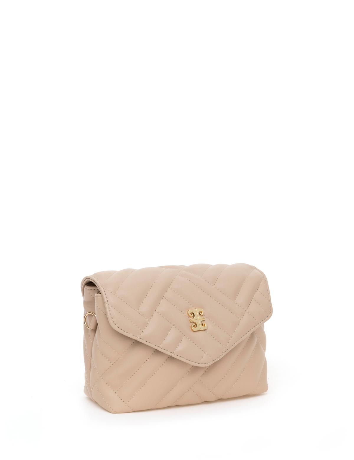 Bej Çapraz Çanta - 50282145004