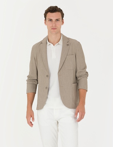 Vizon Ekstra Slim Fit Spor Ceket