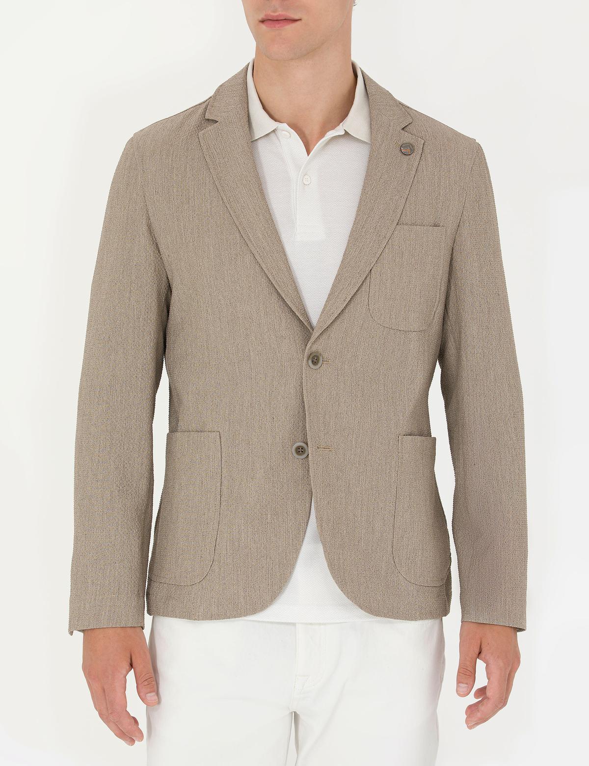 Vizon Ekstra Slim Fit Spor Ceket - 50269735077