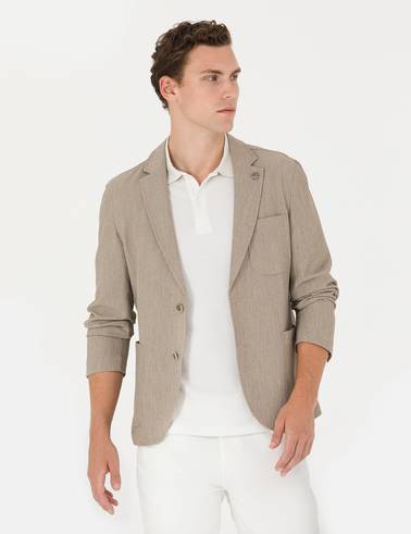 Vizon Ekstra Slim Fit Spor Ceket