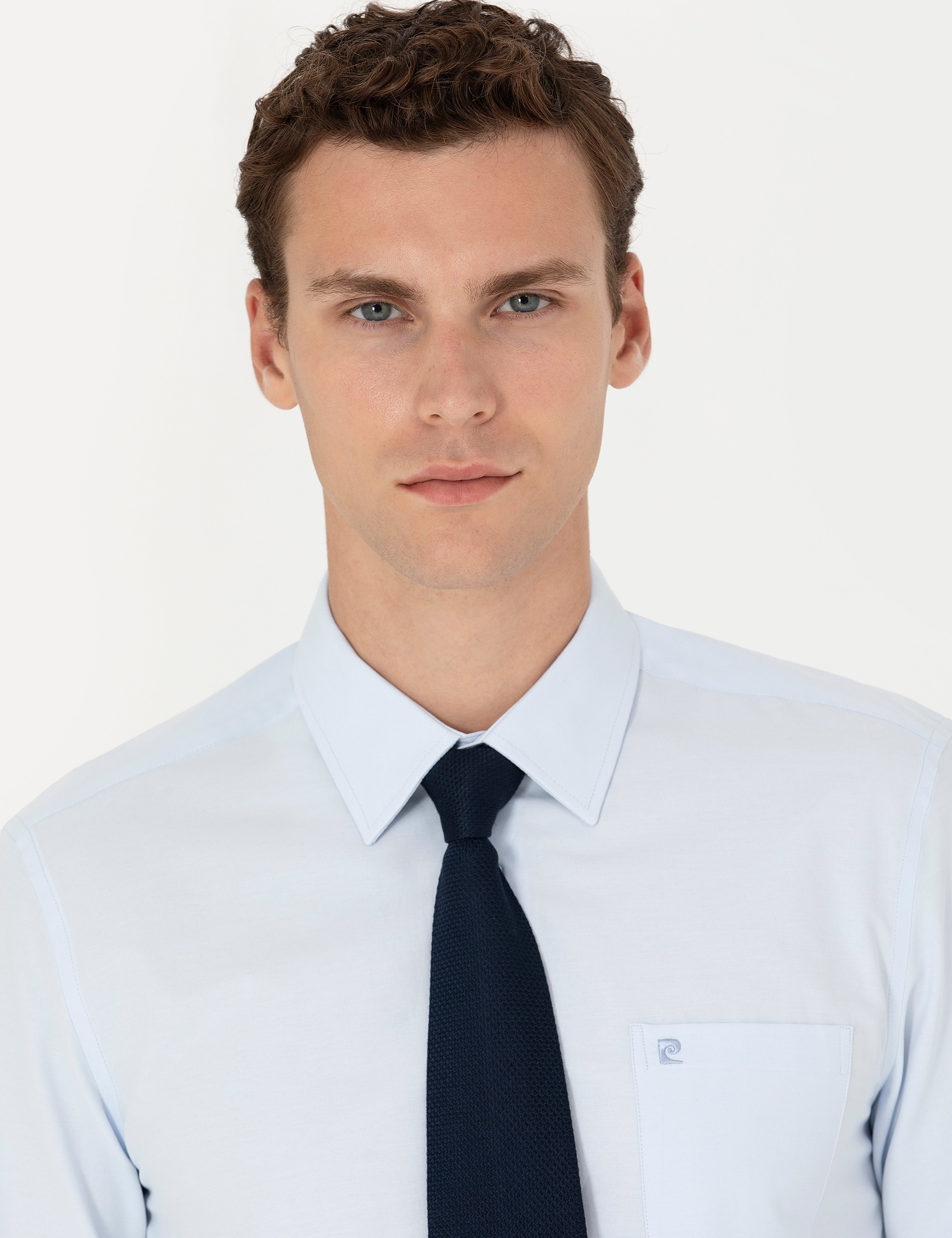 Açık Mavi Regular Fit Uzun Kollu Basic Gömlek