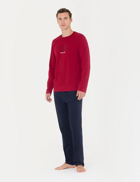 Bordo Pijama Takımı - 50284149004