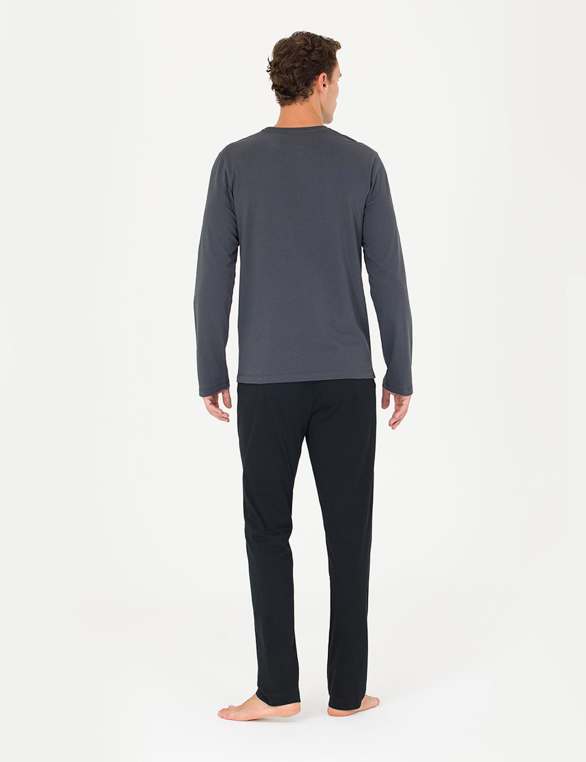 Gri Pijama Takımı - 50284149014