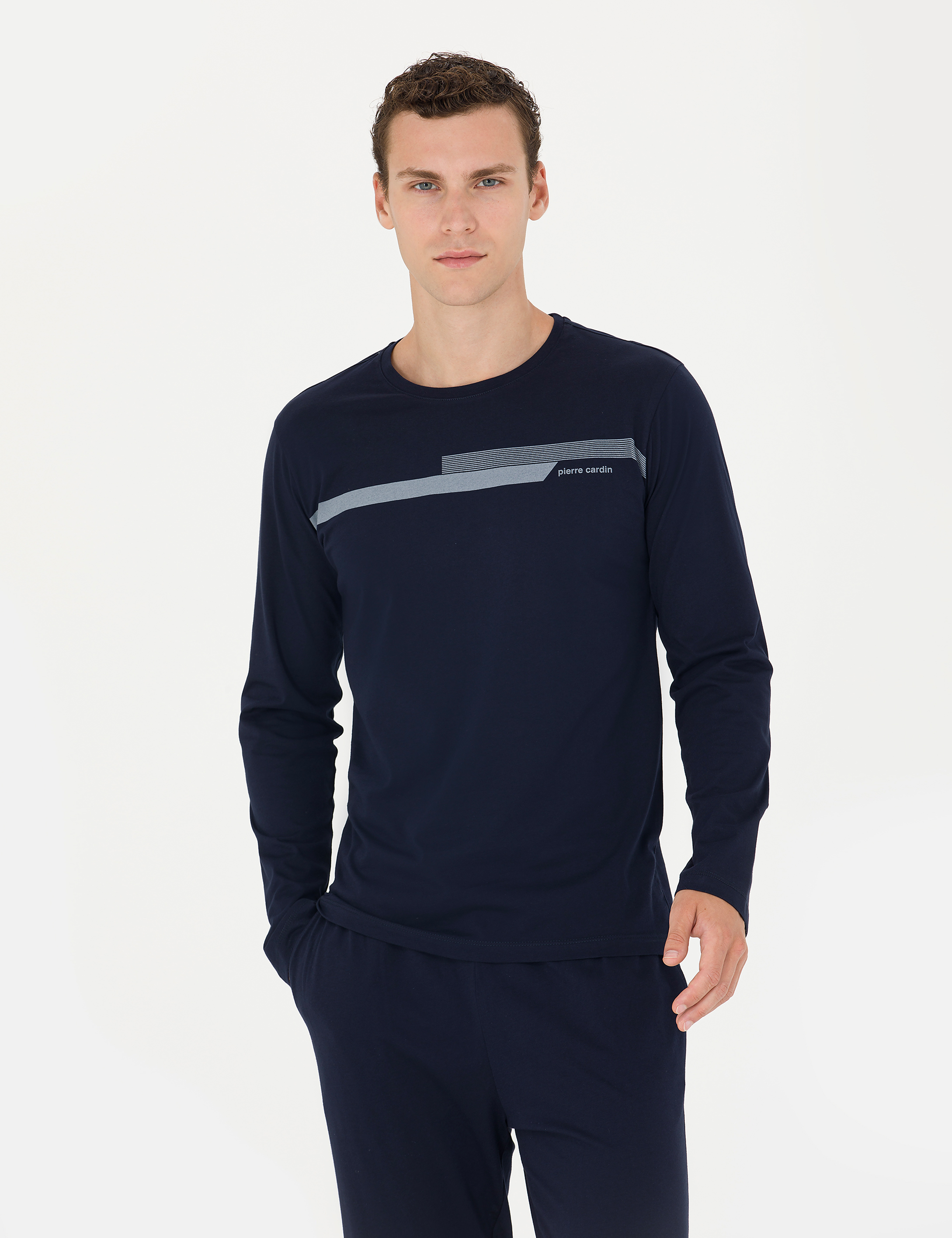 Lacivert Pijama Takımı - Image 4