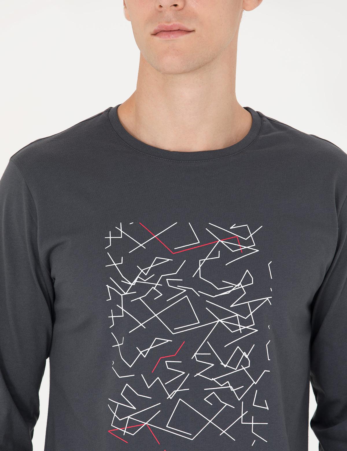 Gri Pijama Takımı - 50284189006