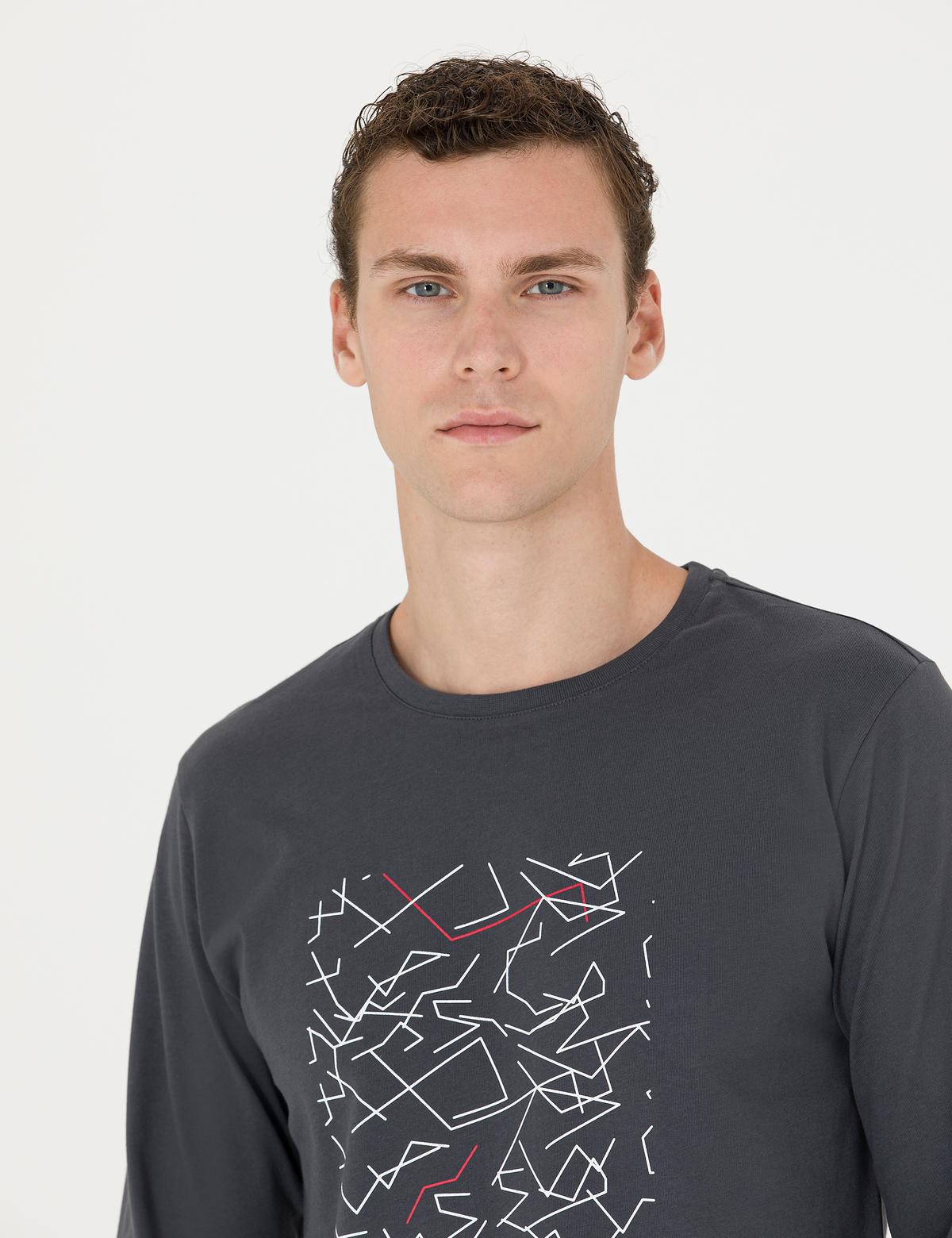 Gri Pijama Takımı - 50284189006