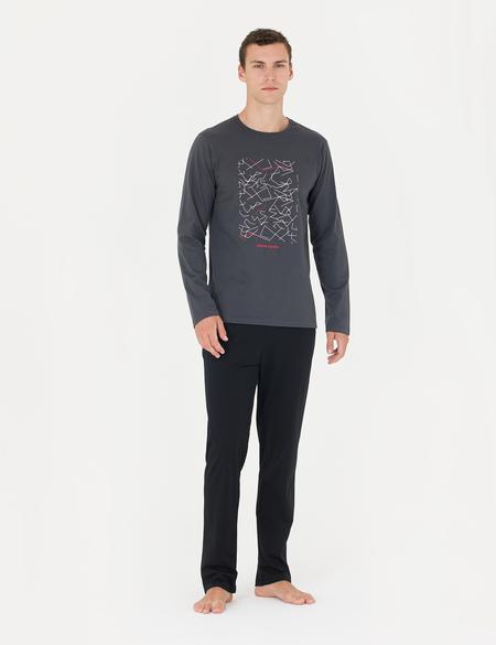 Gri Pijama Takımı - 50284189006