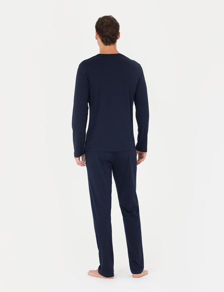 Lacivert Pijama Takımı - 50284189007