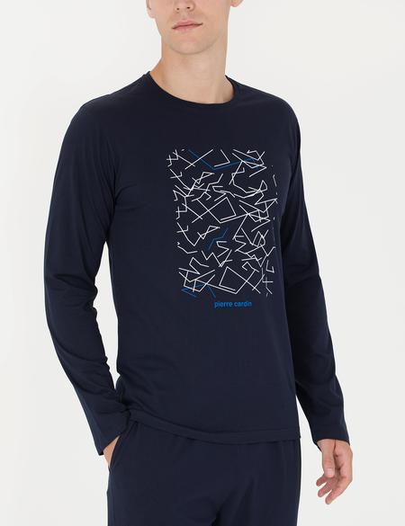 Lacivert Pijama Takımı - 50284189007