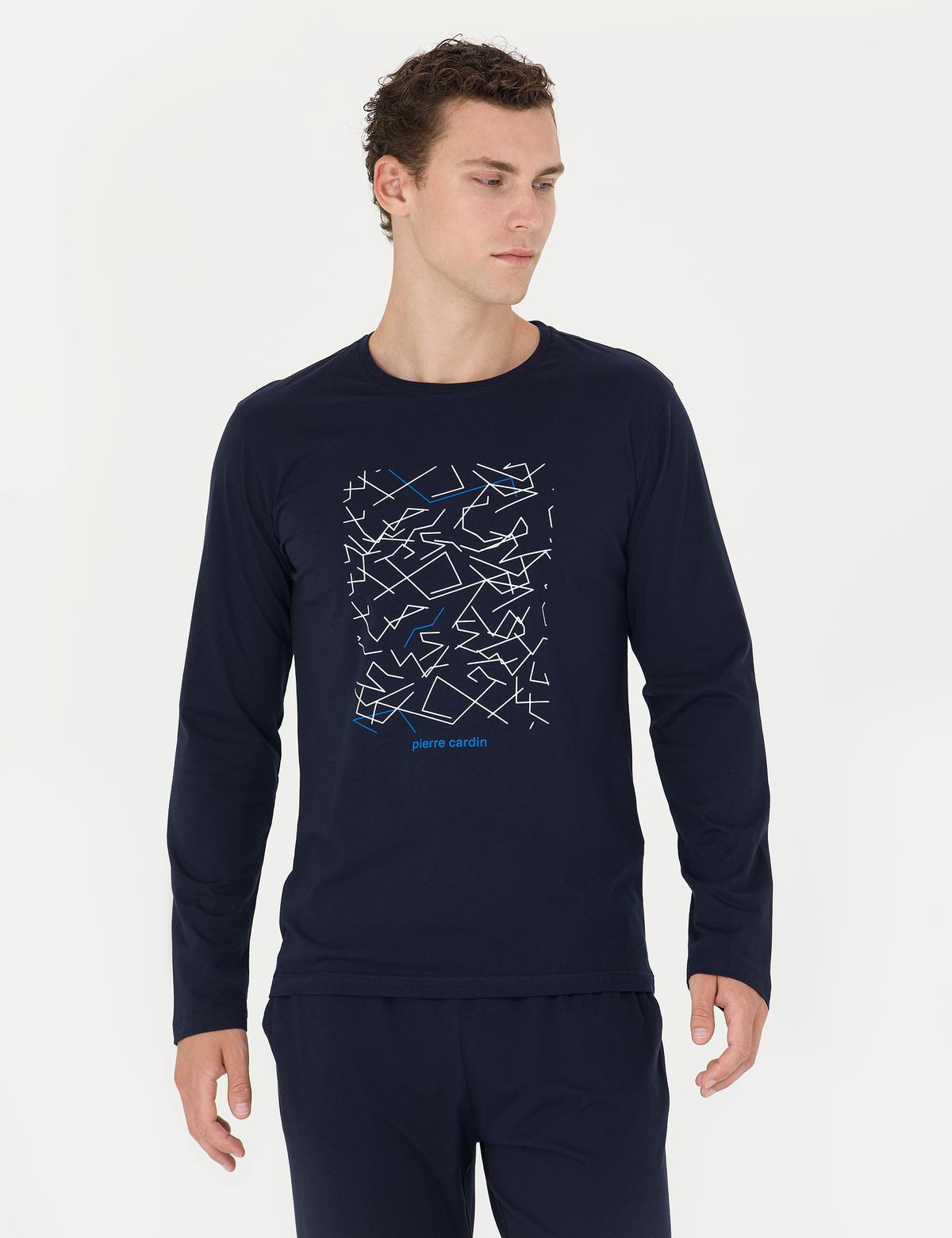 Lacivert Pijama Takımı - 50284189007