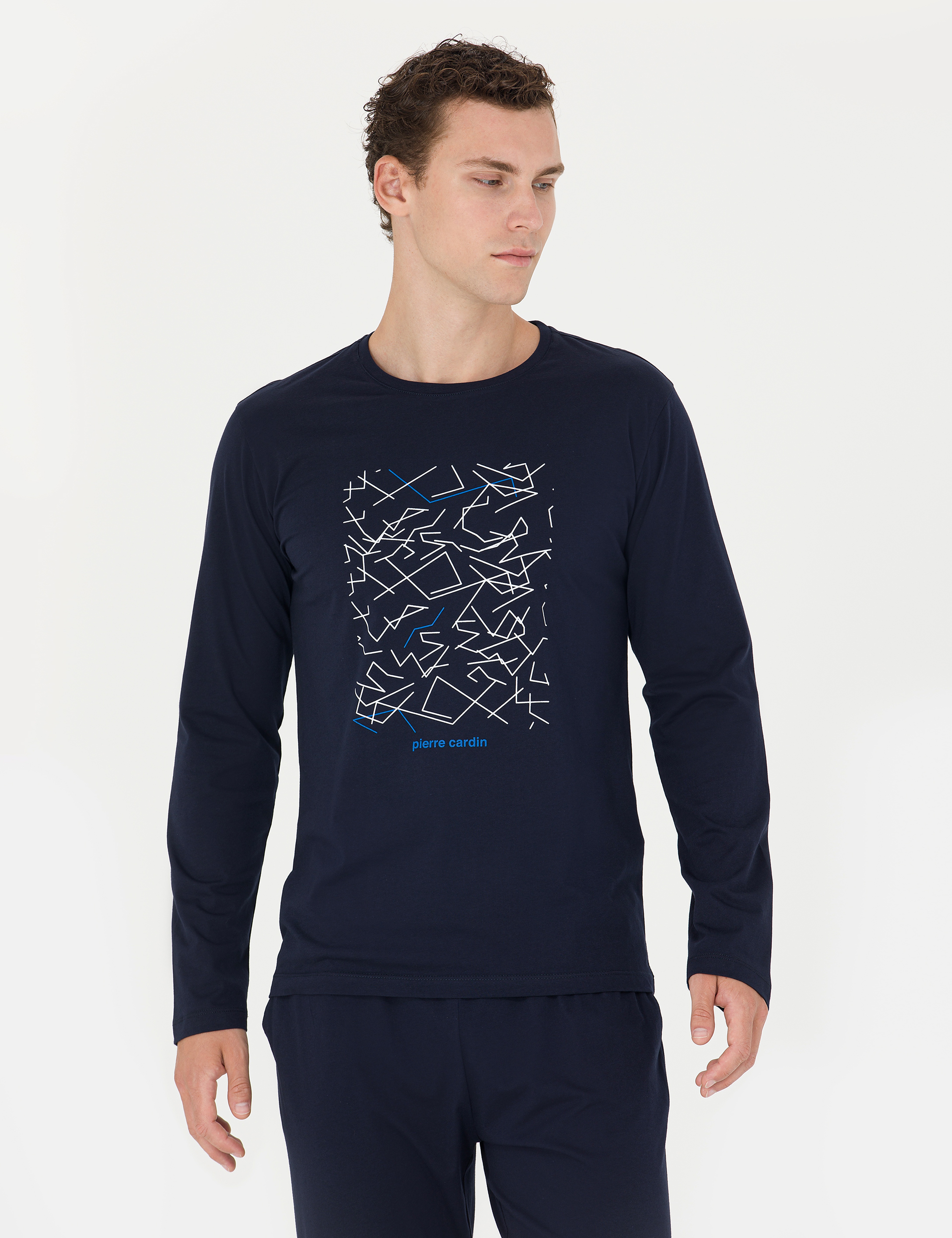 Lacivert Pijama Takımı - Image 4