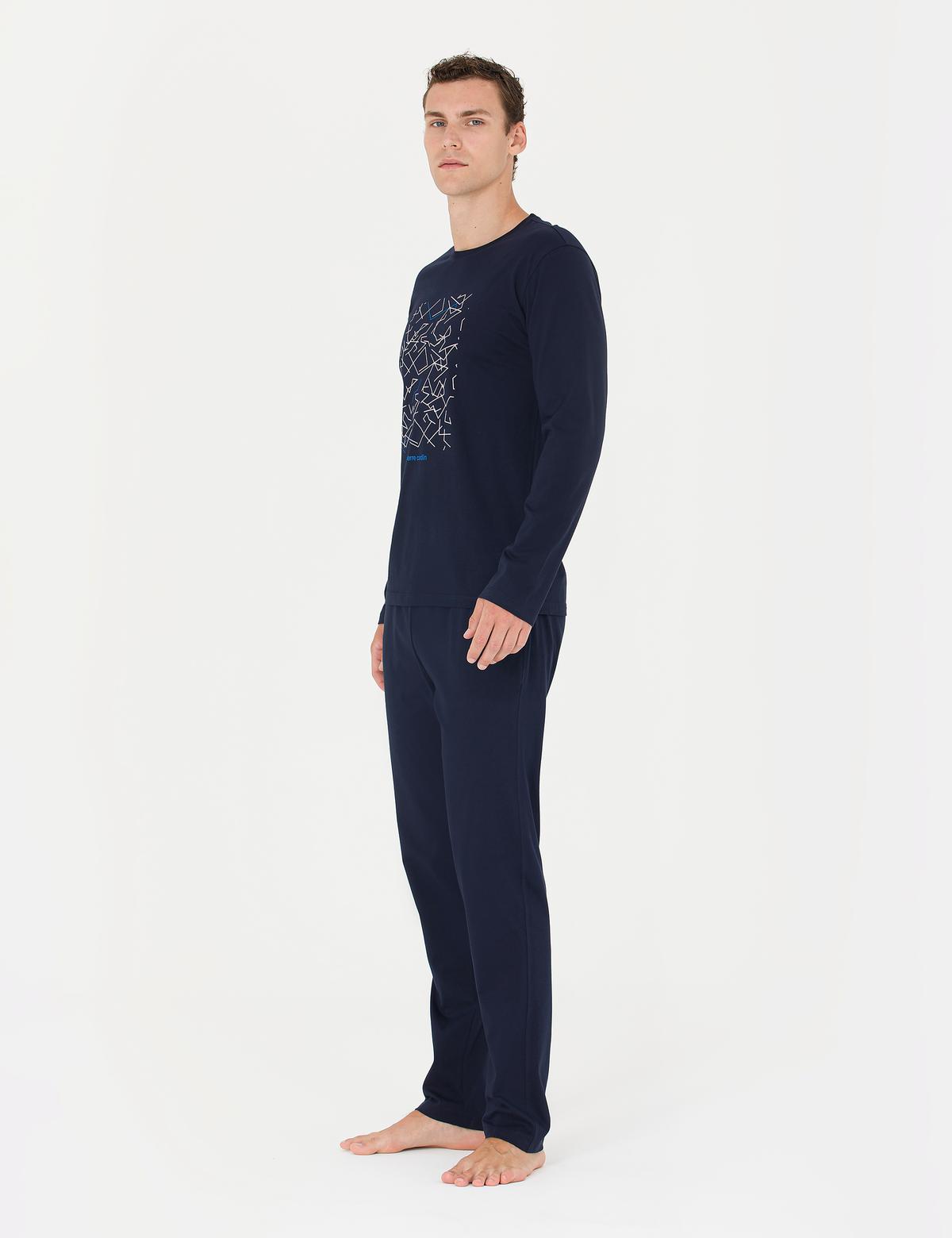 Lacivert Pijama Takımı - 50284189007