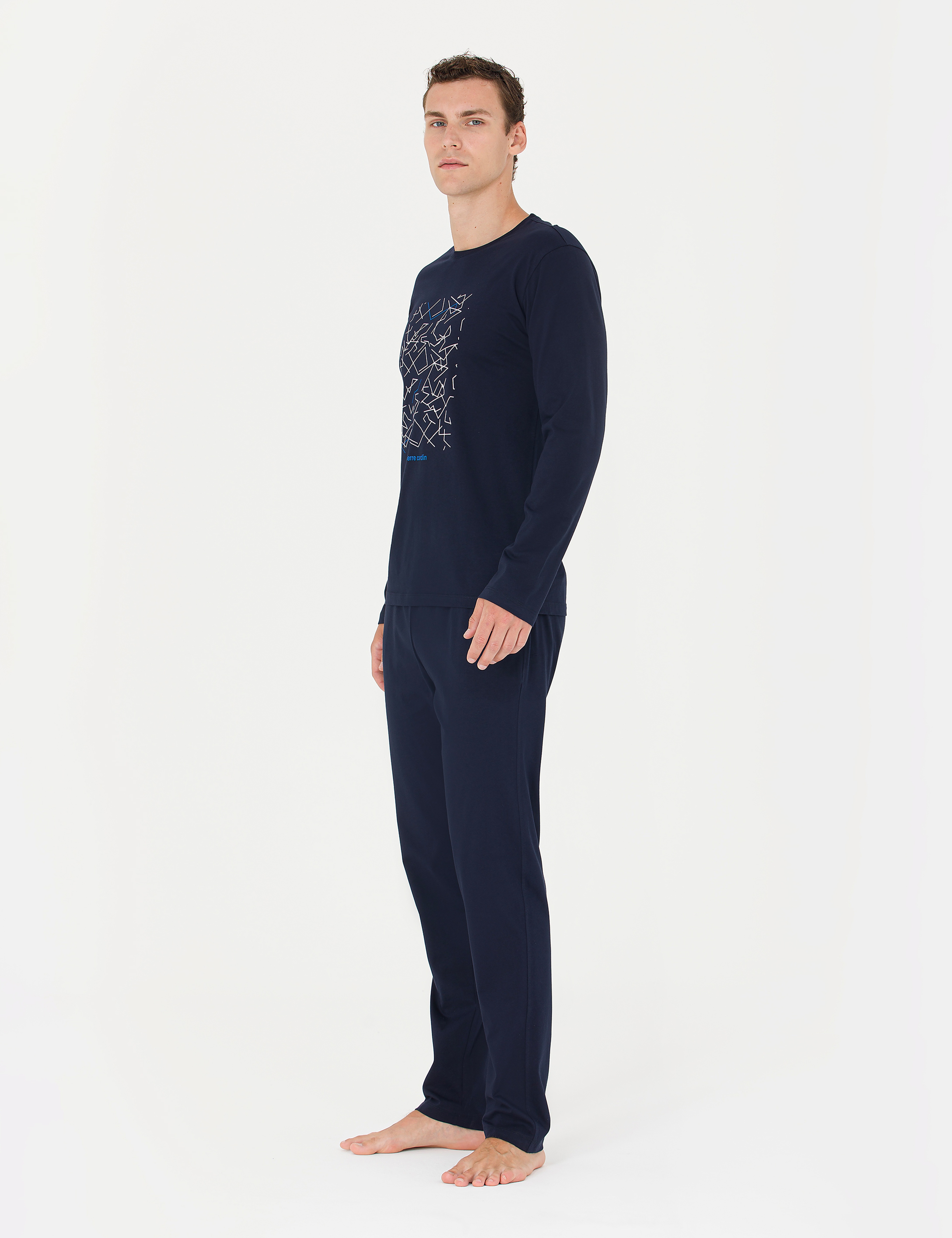 Lacivert Pijama Takımı - Image 3