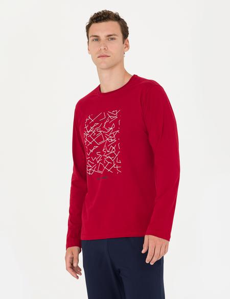 Bordo Pijama Takımı - 50284189008