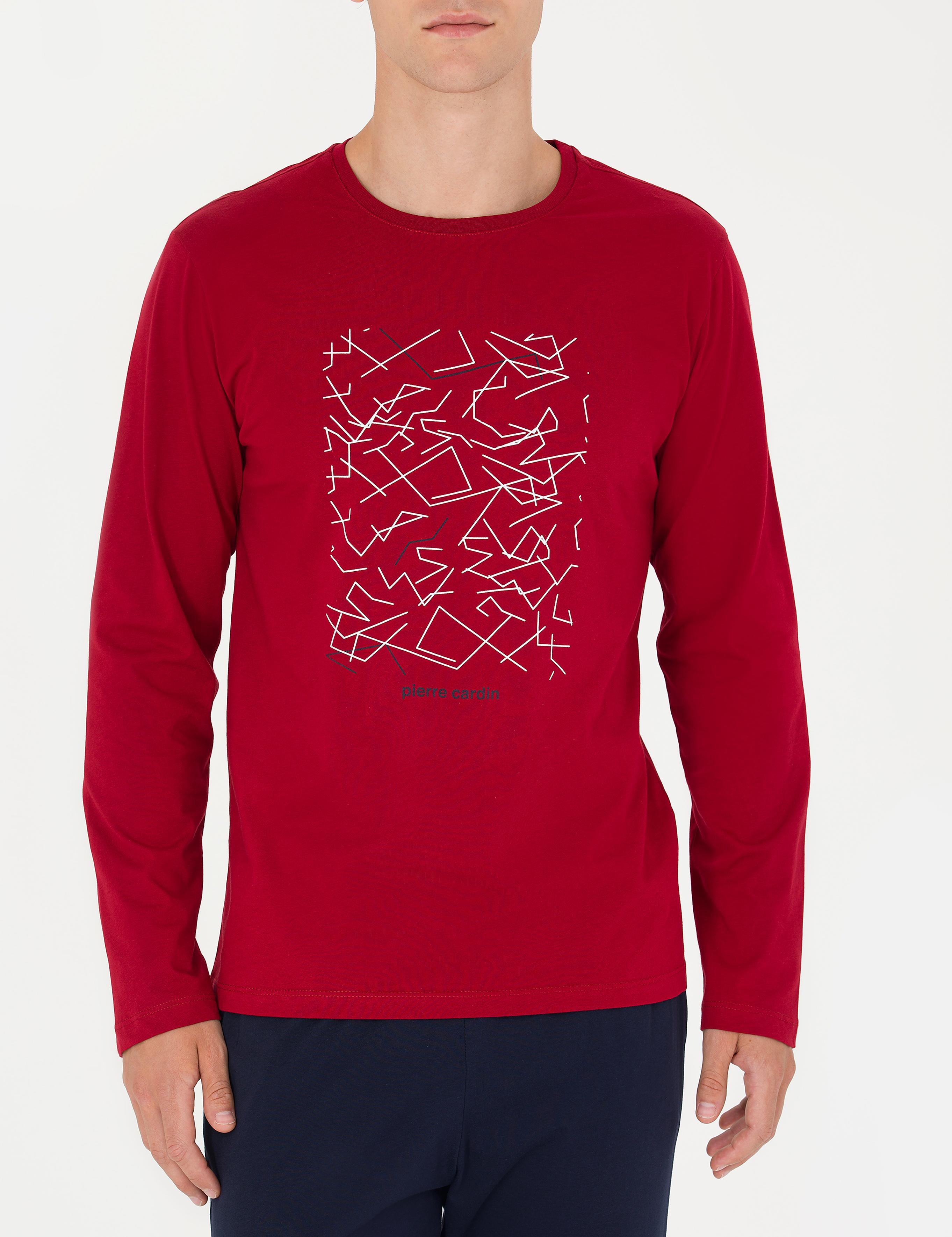 Bordo Pijama Takımı